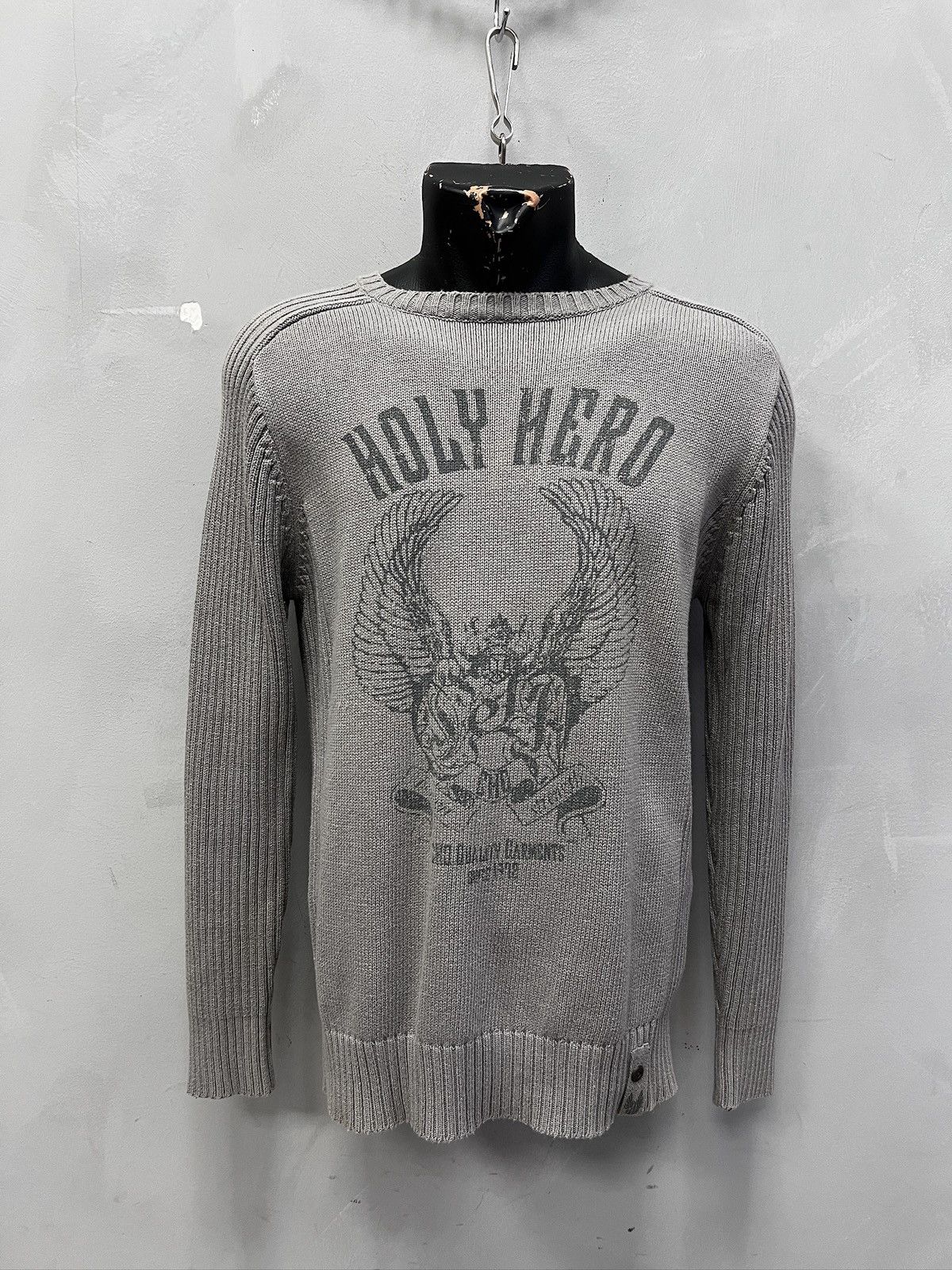 Diesel Diesel Vintage Sweater opium hype Logo Y2K Style Size US M / EU 48-50 / 2 - 1 Thumbnail