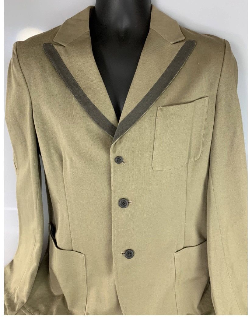 Dries Van Noten Dries Van Noten 🇧🇪 military slope button contrast jkt 46 NW Size 36R - 14 Thumbnail