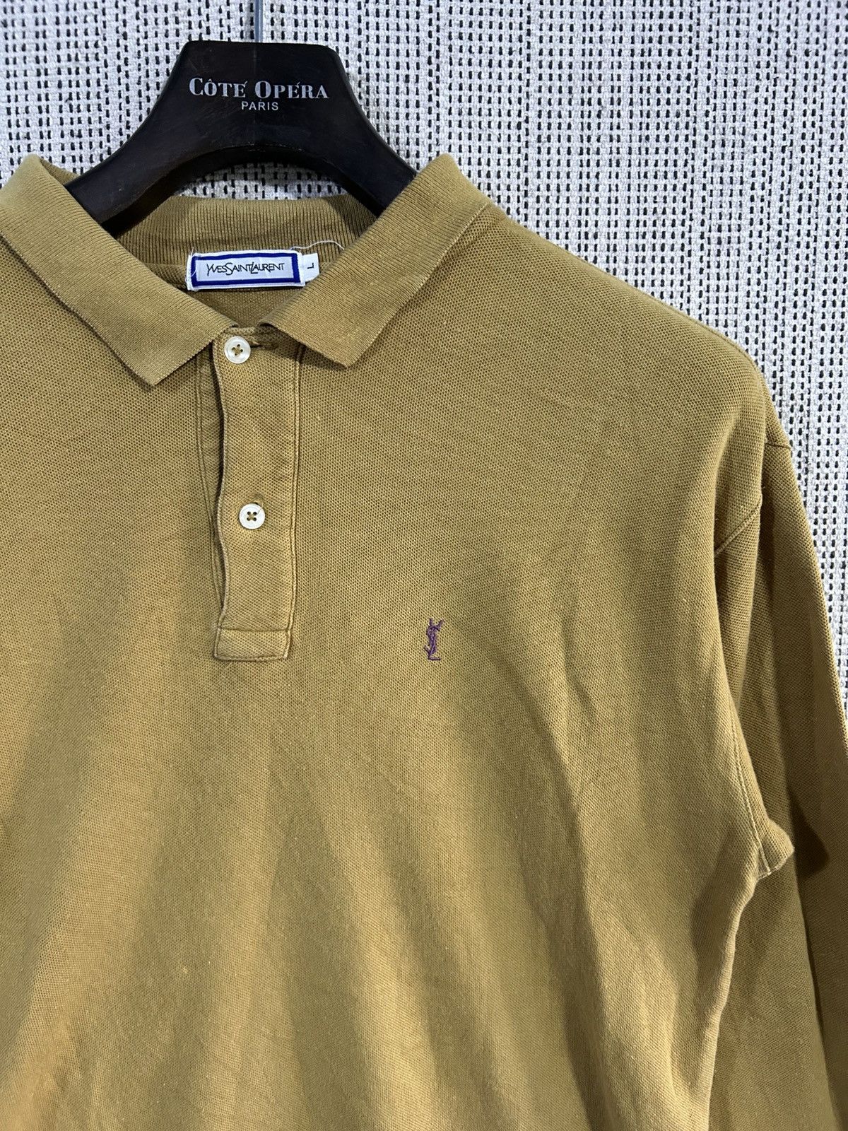 Yves Saint Laurent Vintage yves saint laurent polo shirt small logo Size US L / EU 52-54 / 3 - 4 Thumbnail