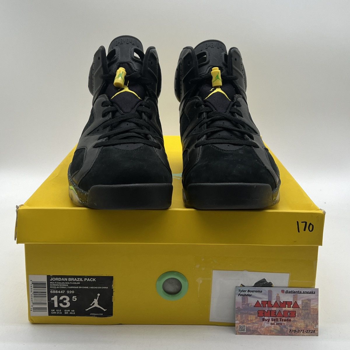 Jordan Brand Air Jordan 6 Brazil pack Size US 13 / EU 46 - 2 Thumbnail