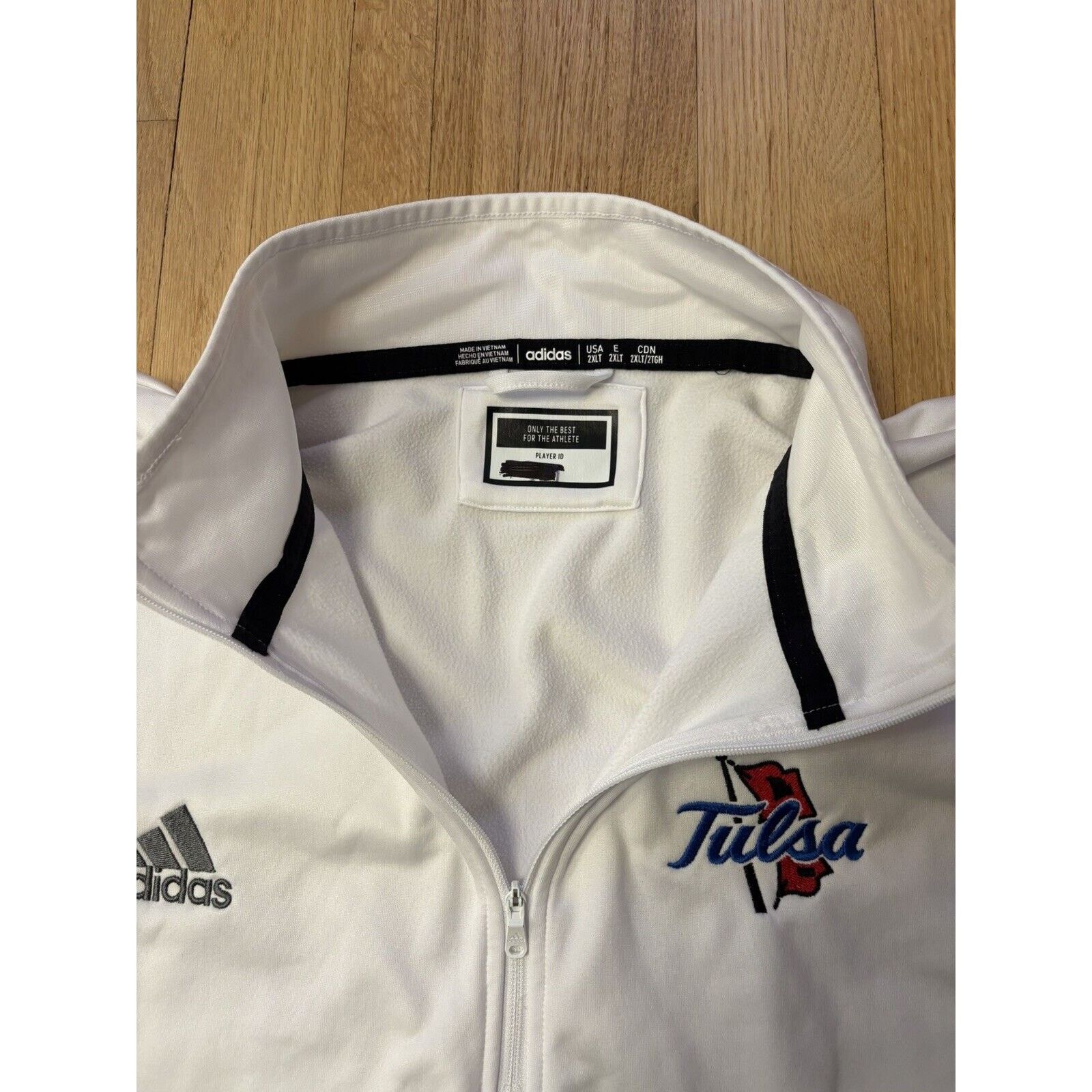 Adidas Adidas Tulsa Golden Hurricanes NCAA Mens Size 2XLT 1/4 Zip Size US XXL / EU 58 / 5 - 5 Thumbnail