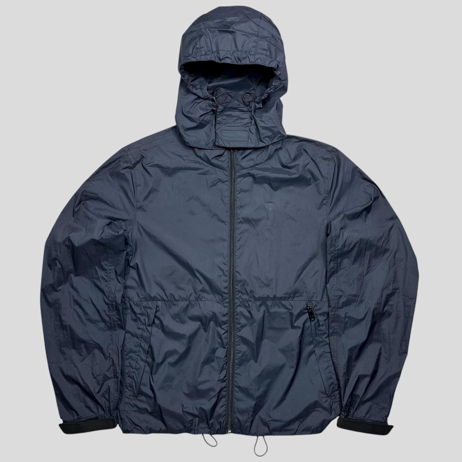 Prada Prada 2020 Rubber Logo Taped Seam Windbreaker Jacket - M Size US M / EU 48-50 / 2 - 1 Thumbnail