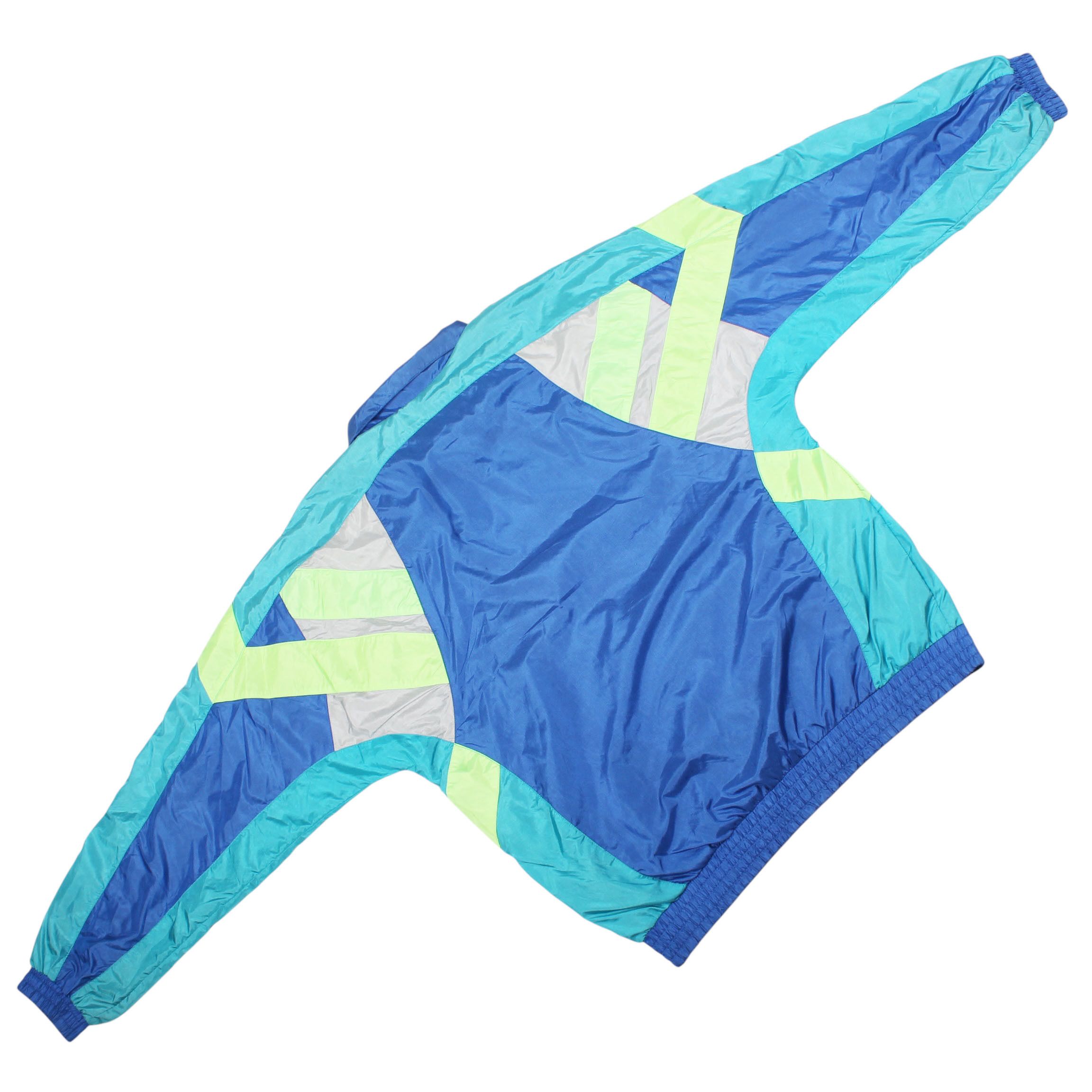 Adidas Vintage Adidas Windbreaker 90s Track Jacket Zip Up Retro Size US M / EU 48-50 / 2 - 3 Thumbnail