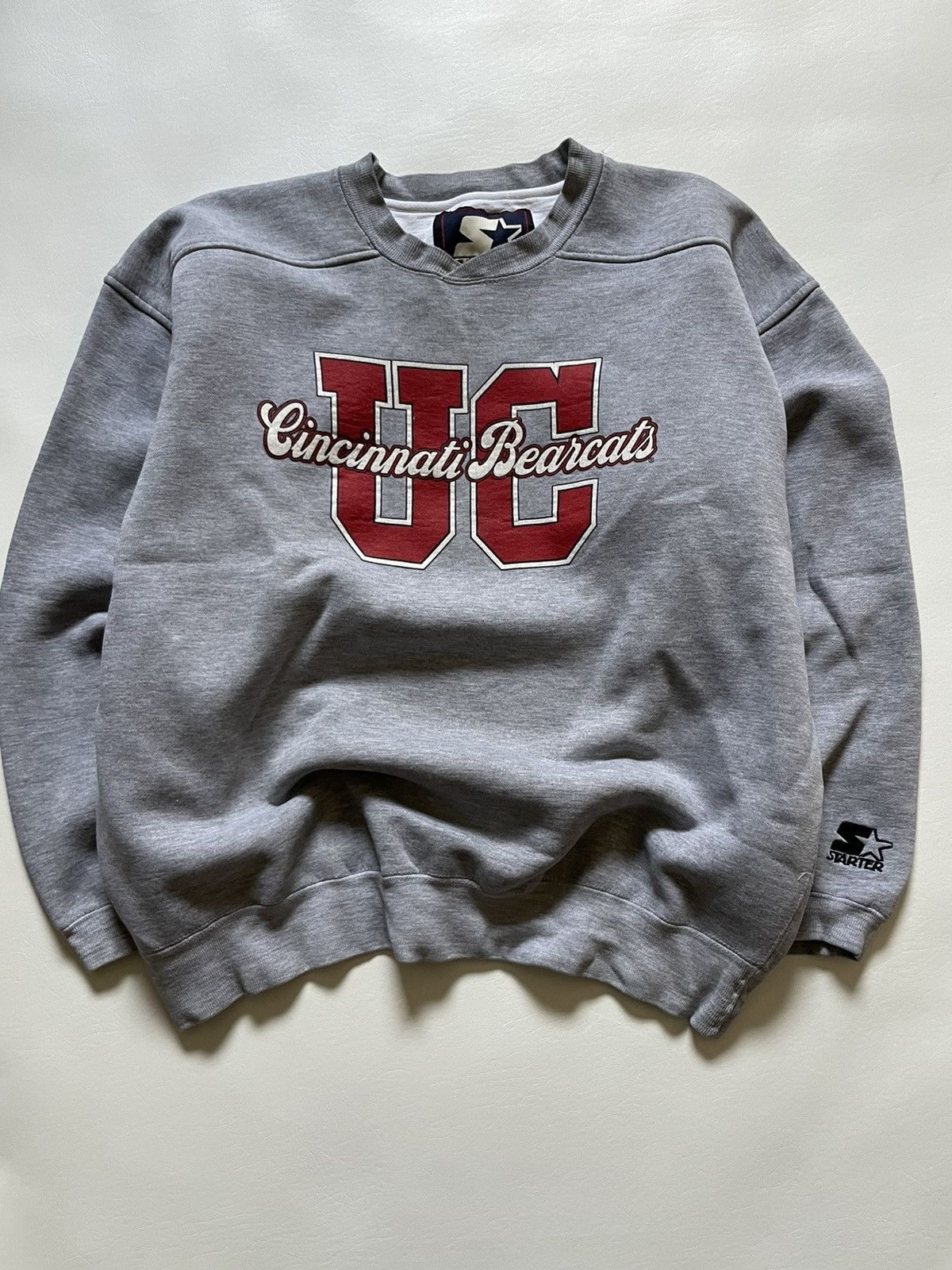 Starter Vintage university of Cincinnati sweatshirt Size US L / EU 52-54 / 3 - 3 Thumbnail