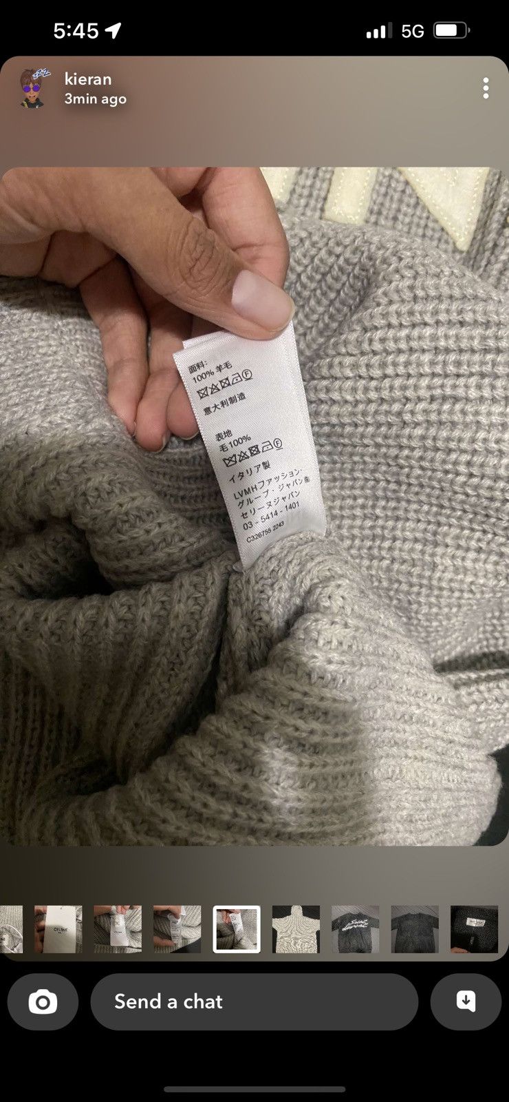 Celine Celine Hoodie Size US L / EU 52-54 / 3 - 9 Thumbnail