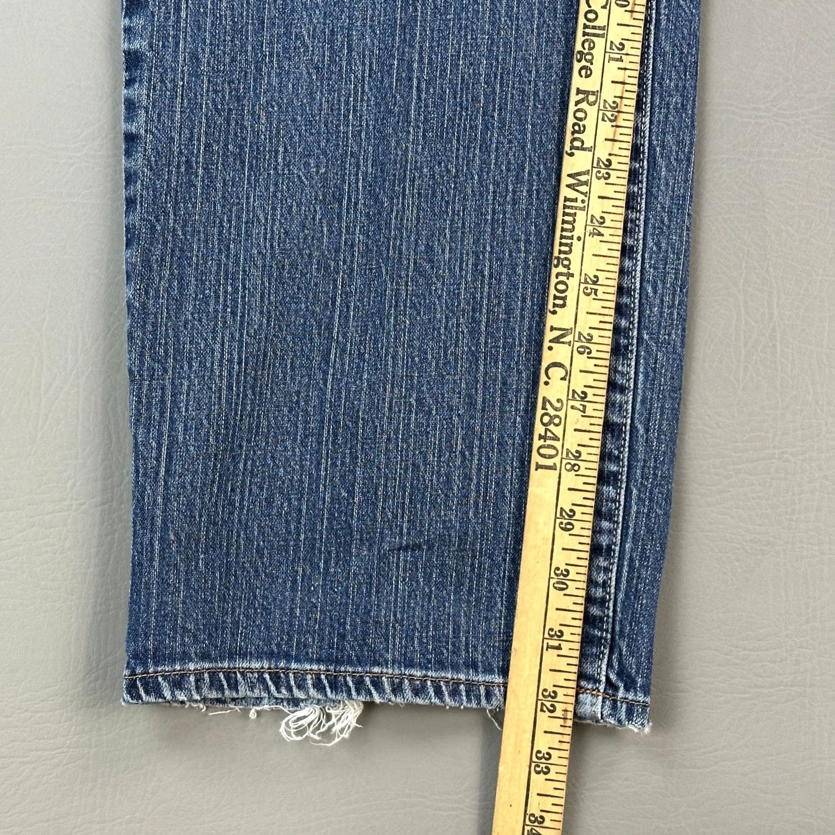 Lucky Brand Vintage Lucky Brand Dungaree Jeans Mens 38x32 Medium Wash Regular Bootcut Y2K Mens Jeans Blue 90s Cowboy Hipster Retro USA Size US 38 / EU 54 - 3 Thumbnail