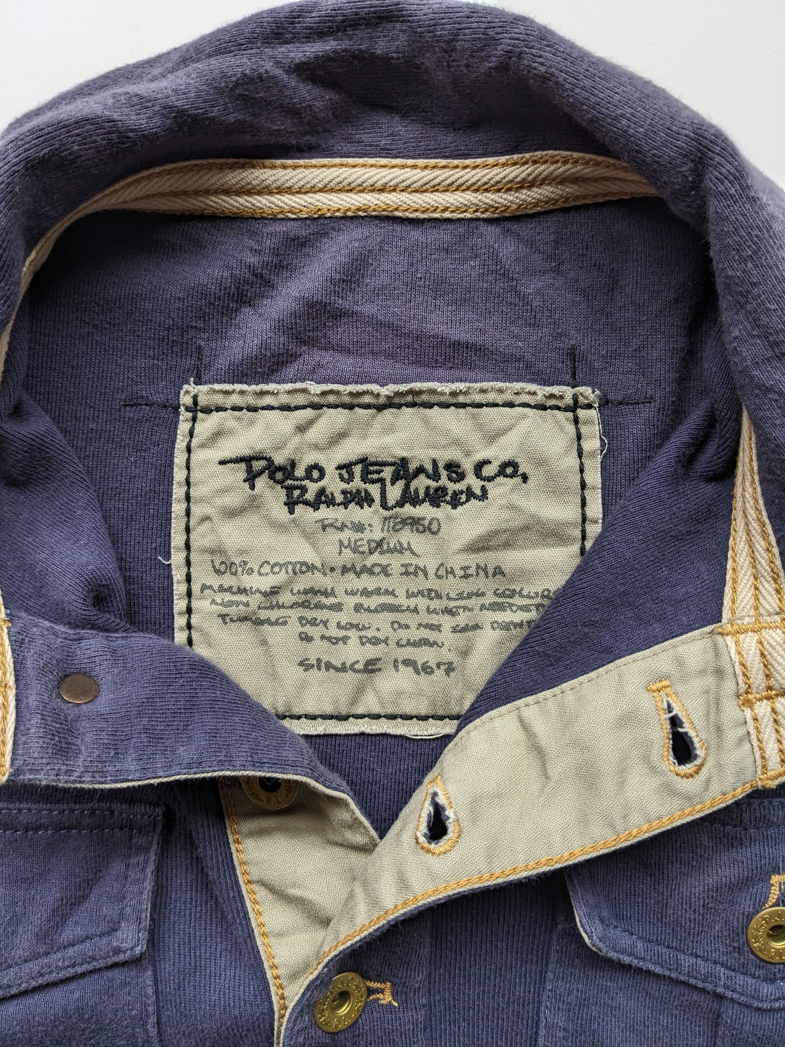 Polo Ralph Lauren × Ralph Lauren Polo Ralph Lauren Double RL collar tee Size US M / EU 48-50 / 2 - 4 Thumbnail