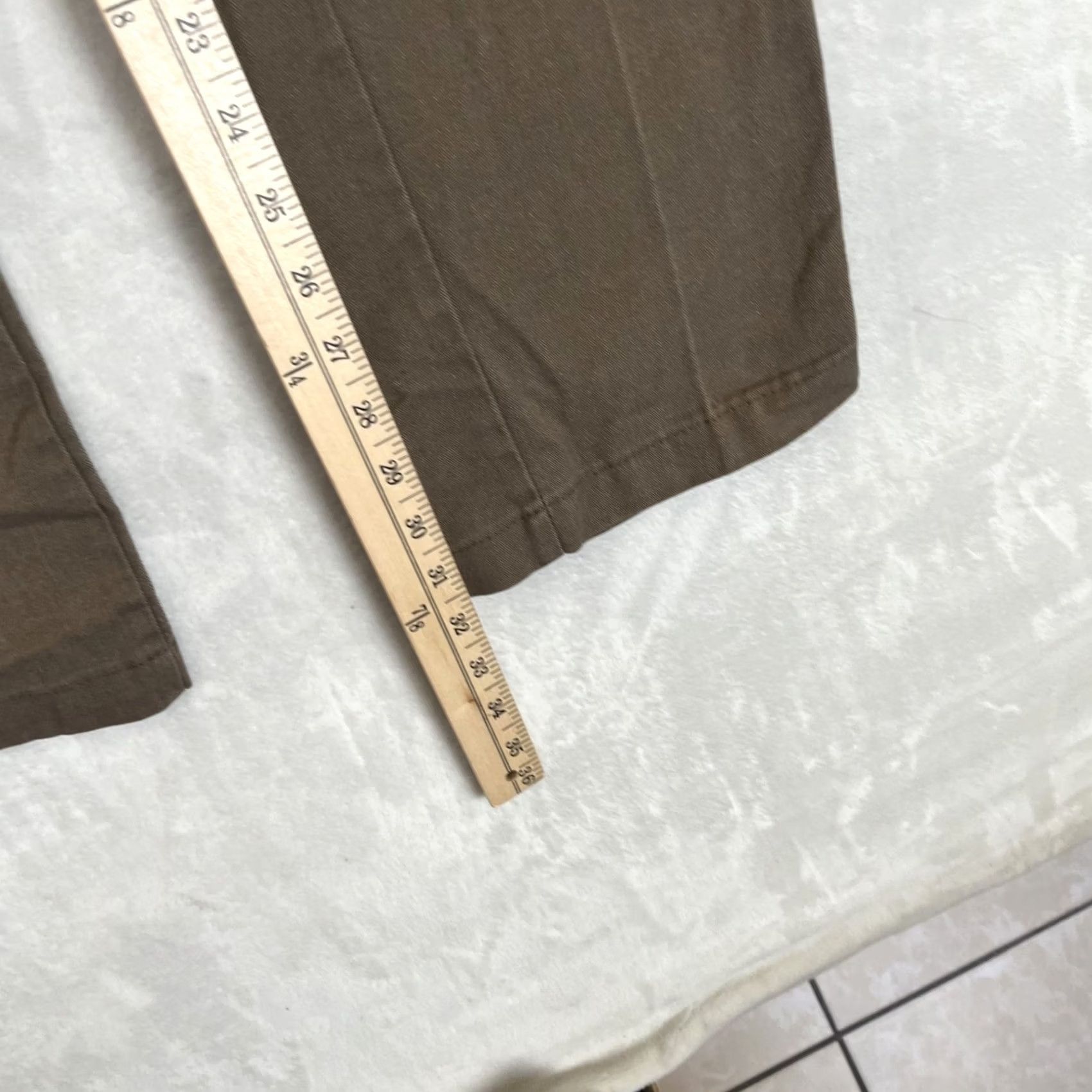 Dickies Dickies Pants Size 32x32 Brown Slim Straight Workwear Casual Cargo Mens Regular Waist Inseam 32 Cotton Polyester Vintage No Size US 32 / EU 48 - 3 Thumbnail