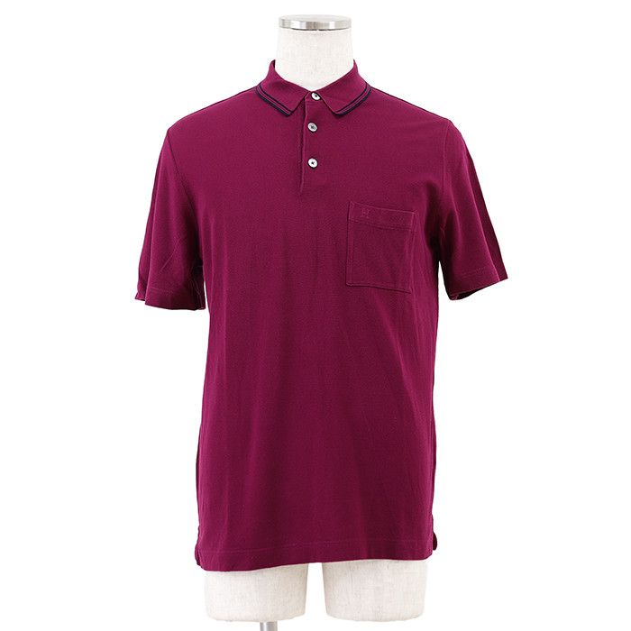 Hermes Hermes Hermes Cotton Polo Shirt Textile Tops DUTY FREE for USA Size ONE SIZE - 1 Thumbnail