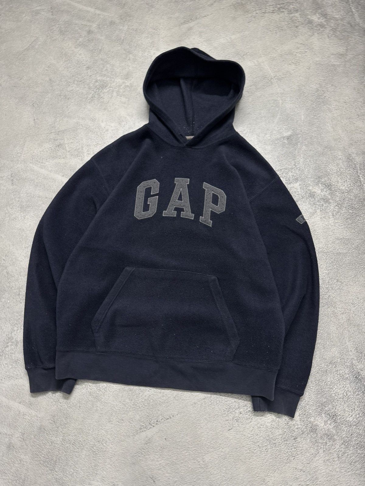 Gap Vintage Y2K Fleece Gap Hoodie 00’s Size US M / EU 48-50 / 2 - 2 Thumbnail