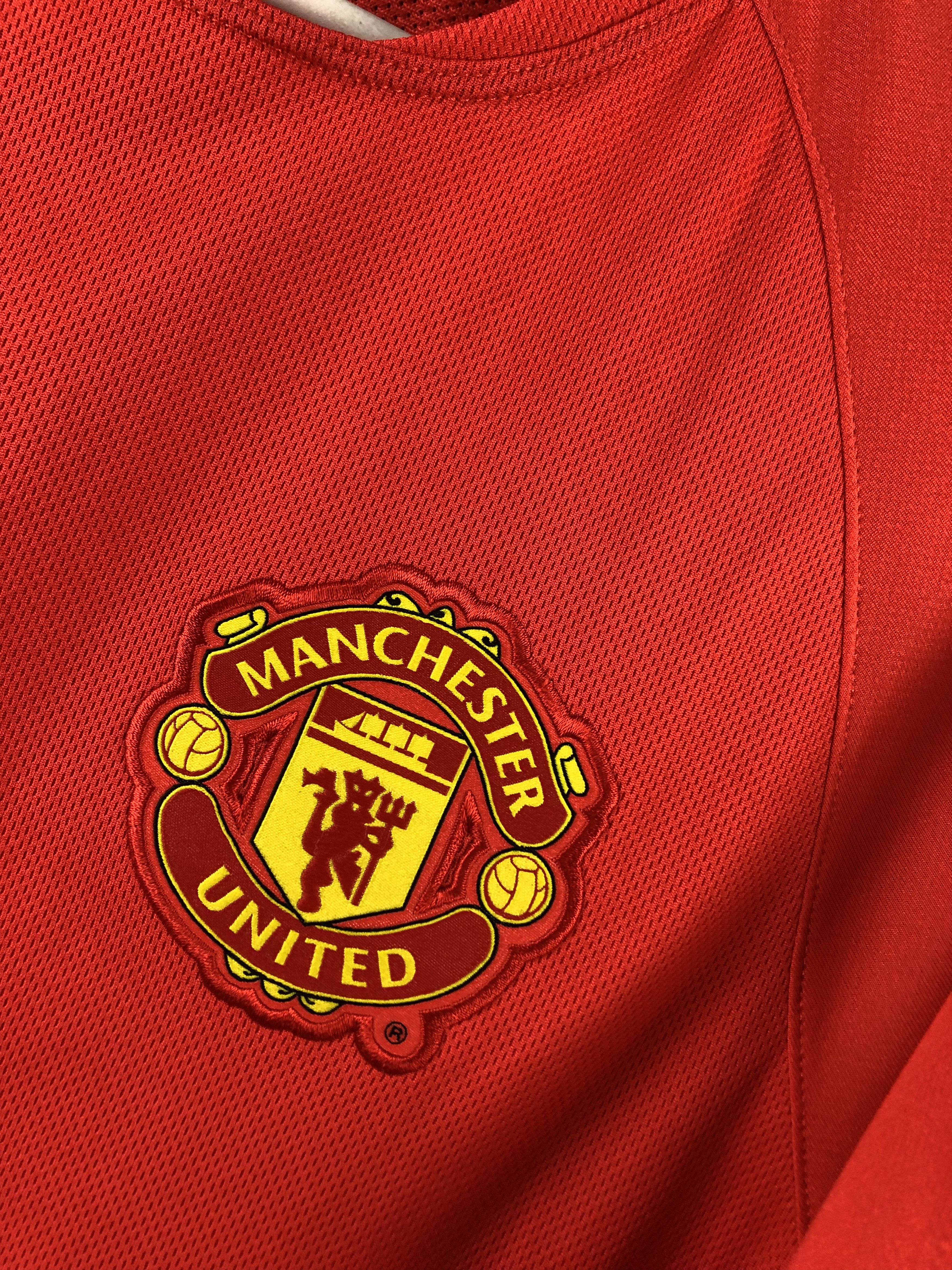 Nike Manchester United Nike Shirt Soccer Jersey Red Mens Trikot Size US S / EU 44-46 / 1 - 6 Thumbnail