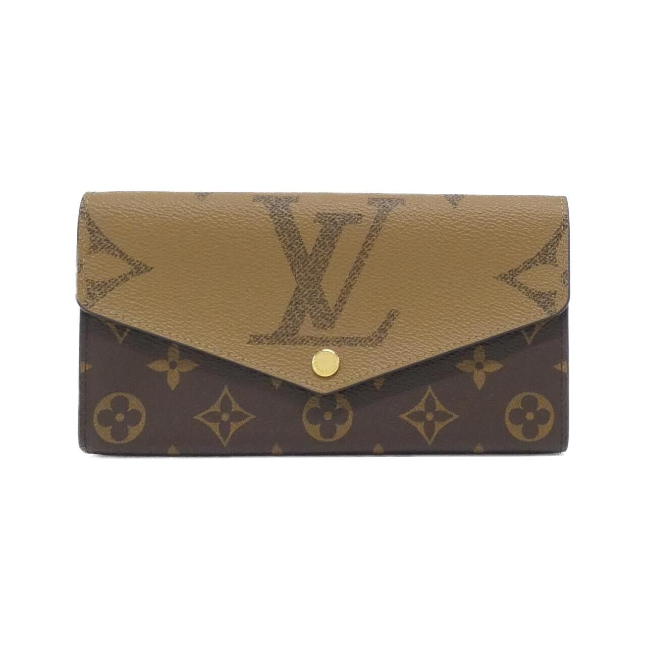 Louis Vuitton Louis Vuitton Louis Vuitton Monogram Portefeuille Sarah Long Wallet Textile Long Wallet M80726 DUTY FREE for USA Size ONE SIZE - 1 Thumbnail