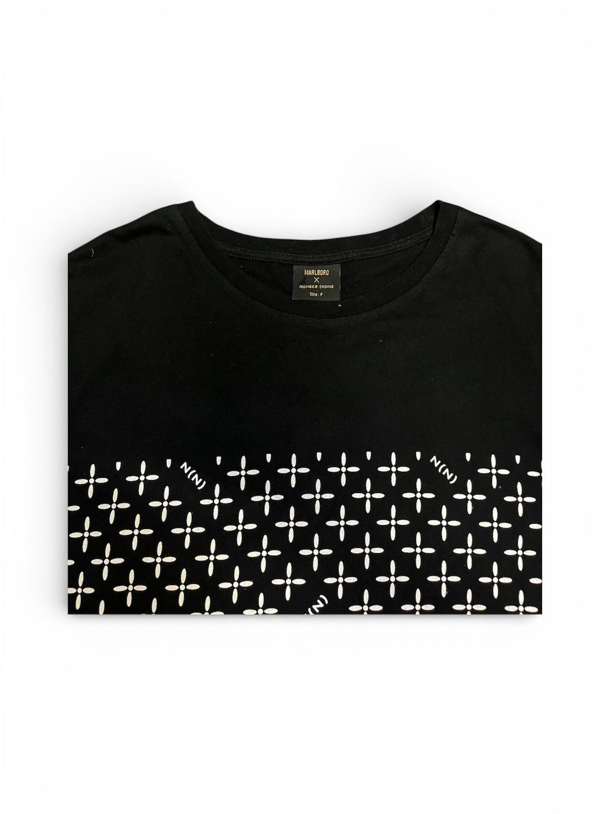 Number (N)ine Number (N)ine Black Graphic Tee | Japanese Streetwear Size US L / EU 52-54 / 3 - 3 Thumbnail