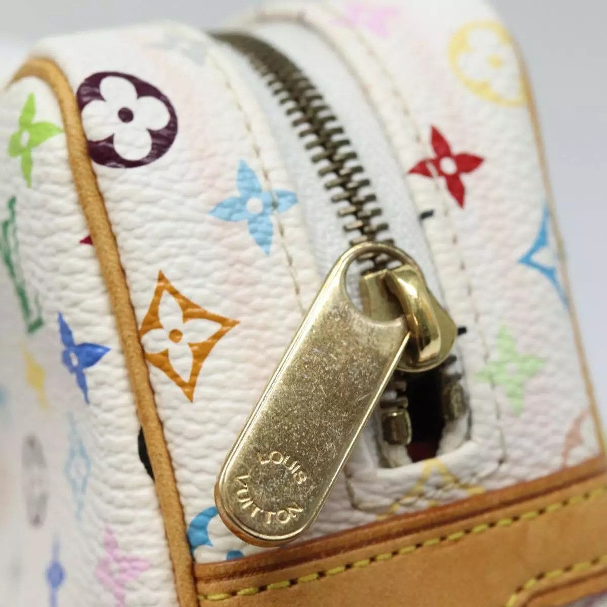 Louis Vuitton LOUIS VUITTON Monogram Multicolor Trousse Wapity Pouch White Size ONE SIZE - 13 Thumbnail
