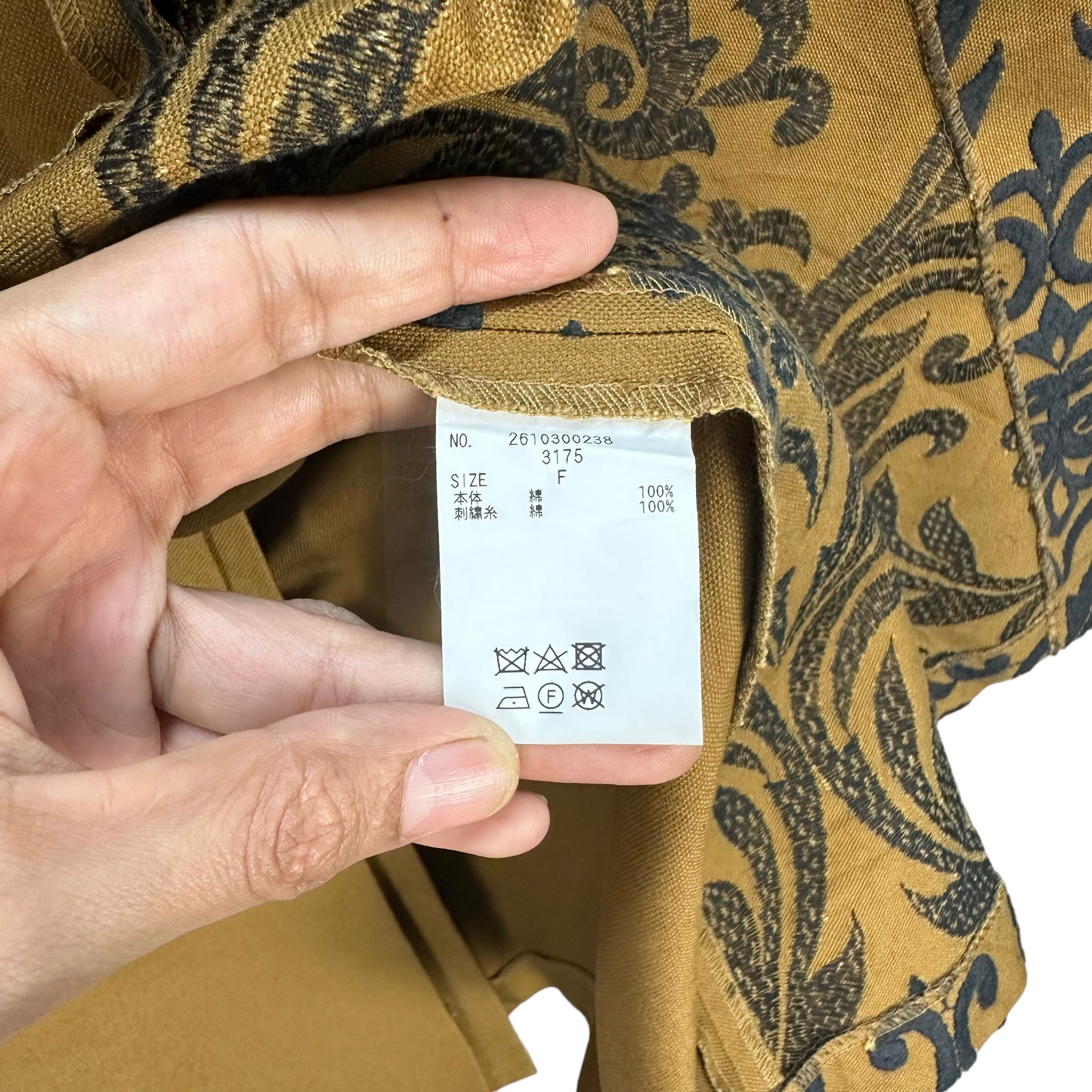 Japanese Brand UNION LAUNCH NICE DESIGN BLOUSE #7788-176 Size M / US 6-8 / IT 42-44 - 10 Thumbnail