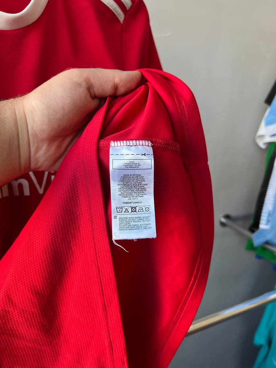 2021/22 MANCHESTER UNITED #7 RONALDO HOME SOCCER JERSEY SZ S