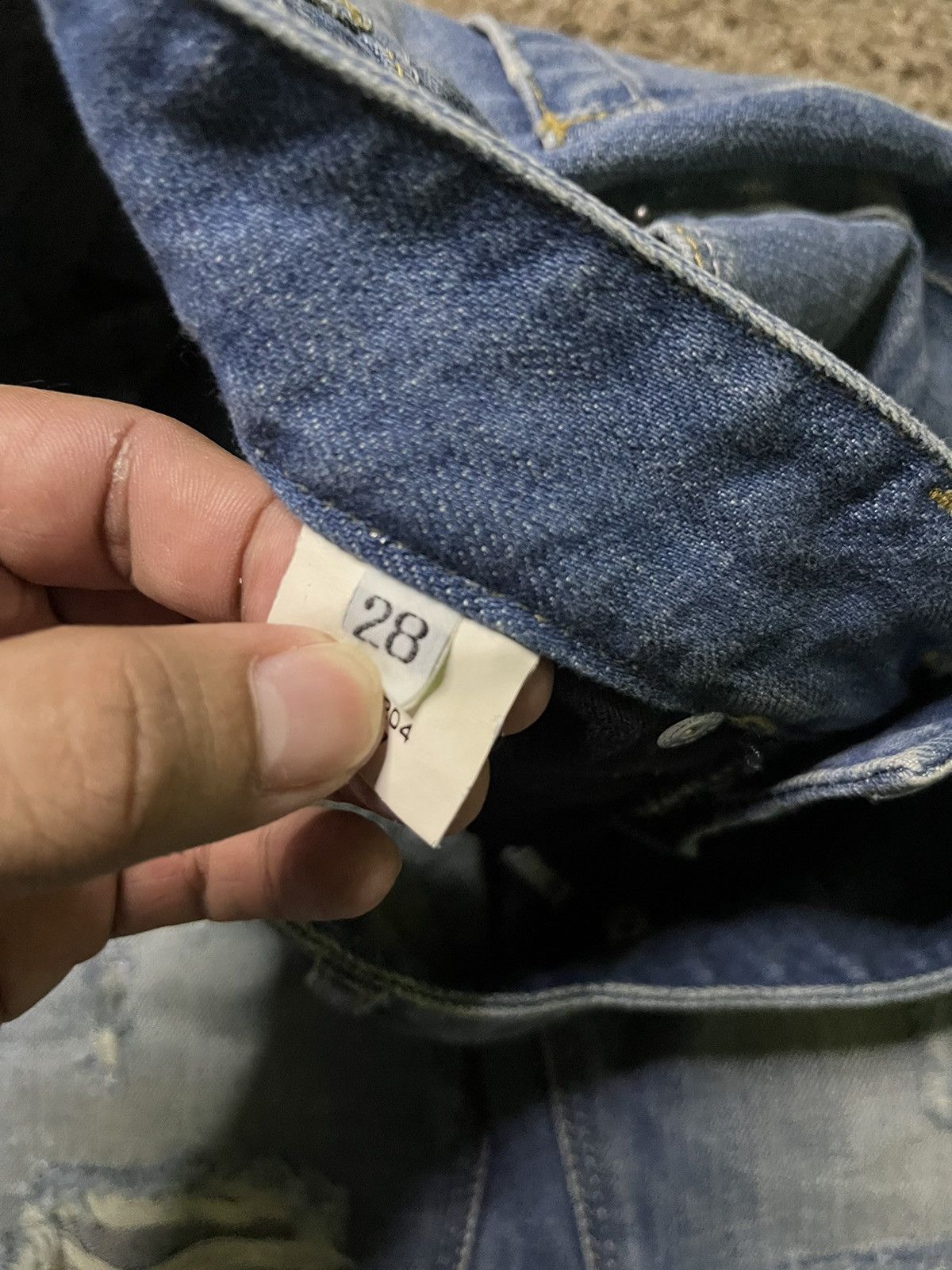 Raf by Raf Simons Raf by Raf Simons - Distressed Jeans Size 28" / US 6 / IT 42 - 9 Thumbnail