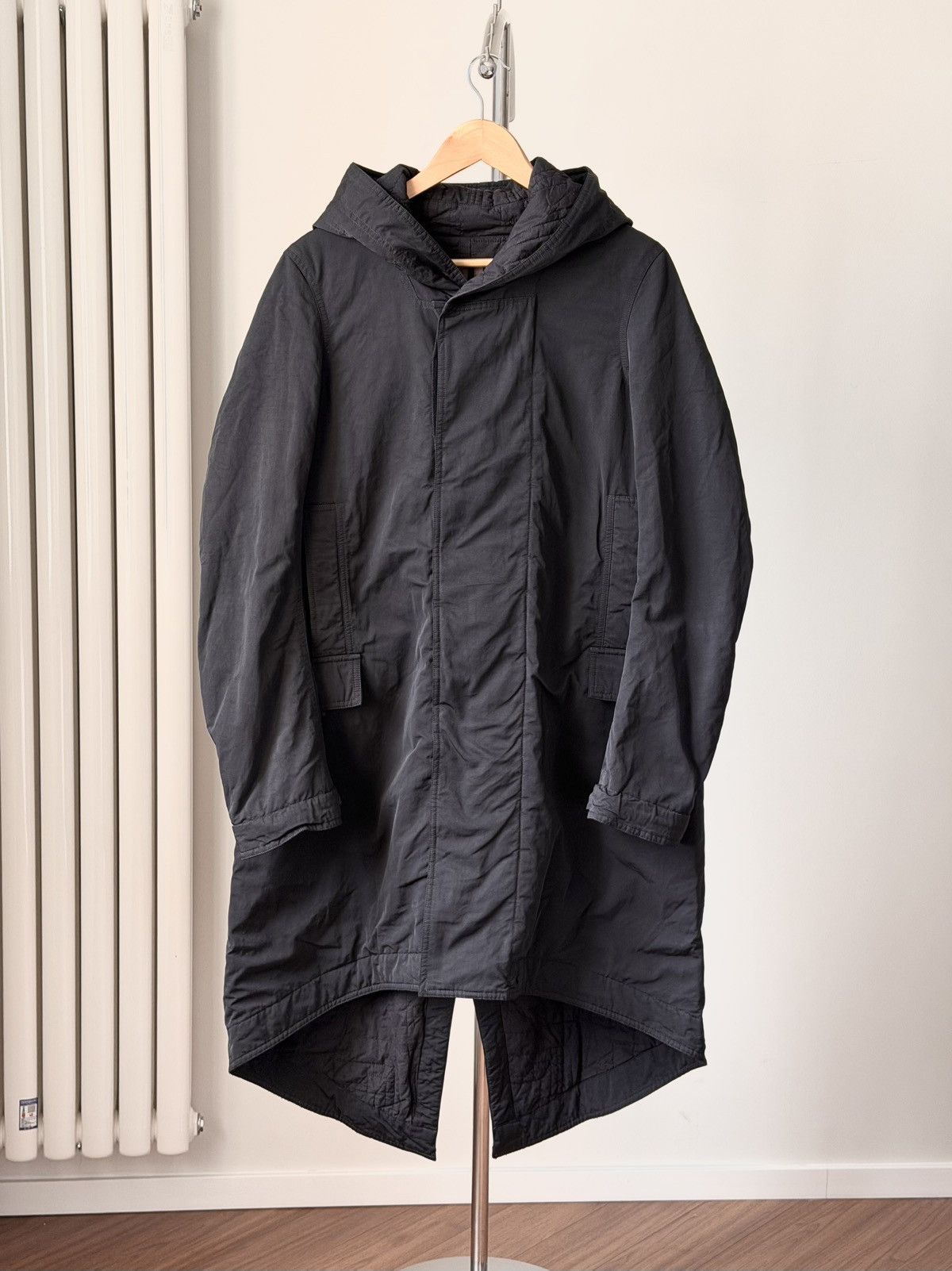 Rick Owens FW21 Gethsemane Bauhaus Fishtail Parka | Grailed