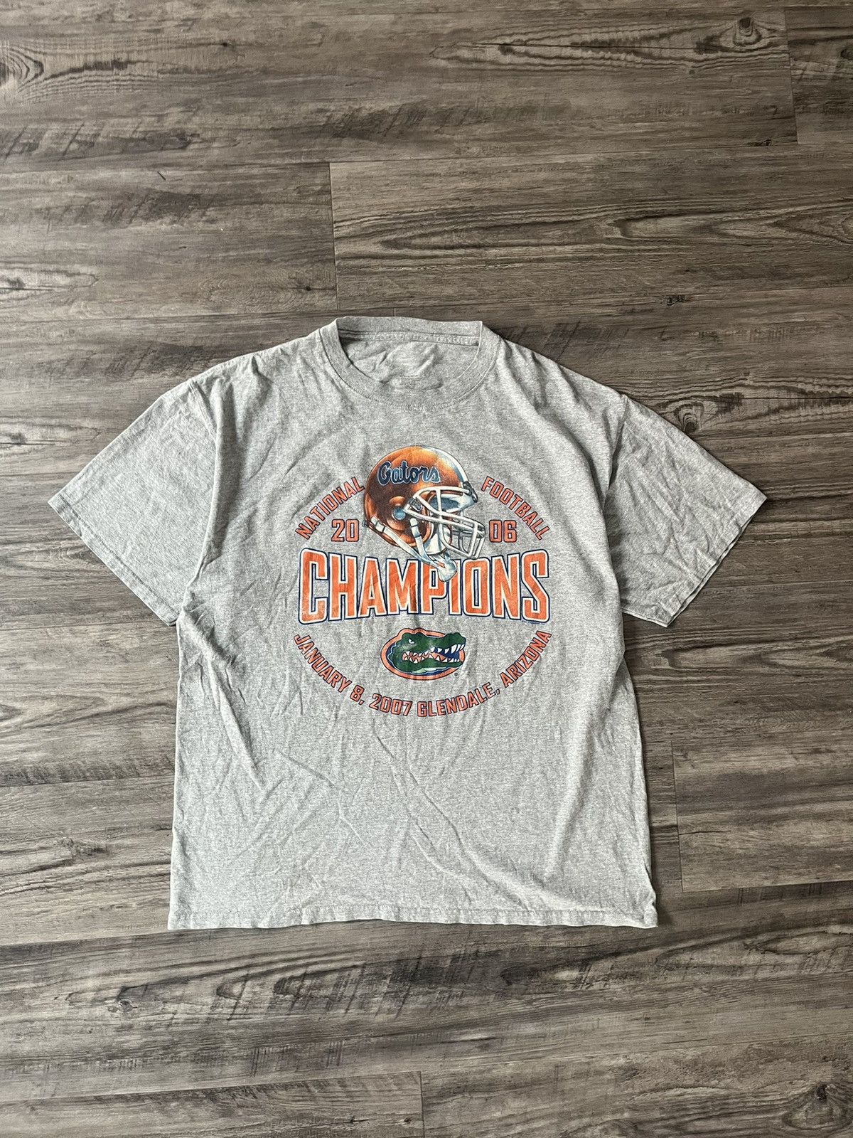 NCAA × Vintage Vintage 2006 Florida Gators National Championship Tee Size US XL / EU 56 / 4 - 1 Thumbnail