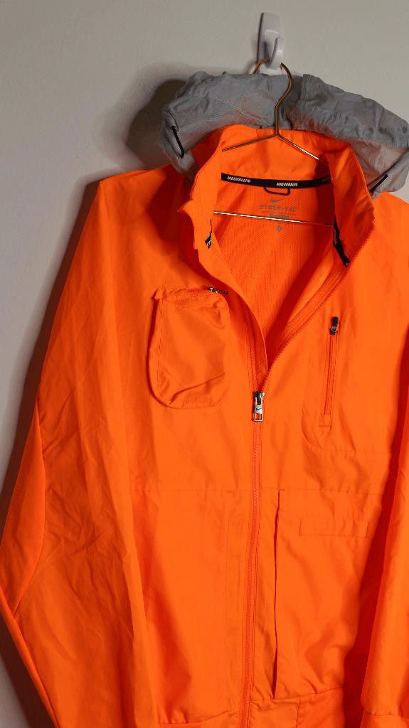 Nike Nike Running Orange Windbreaker - Medium Size US M / EU 48-50 / 2 - 3 Thumbnail