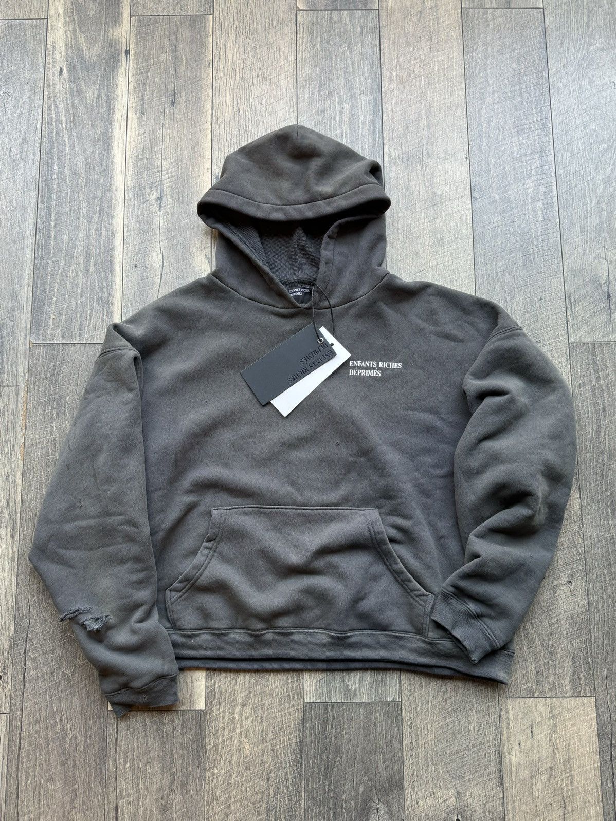 Enfant Riches Deprimes F/W Cropped Fitted Hoodie 18 PUPPY SAVED FROM OVERDOSE
