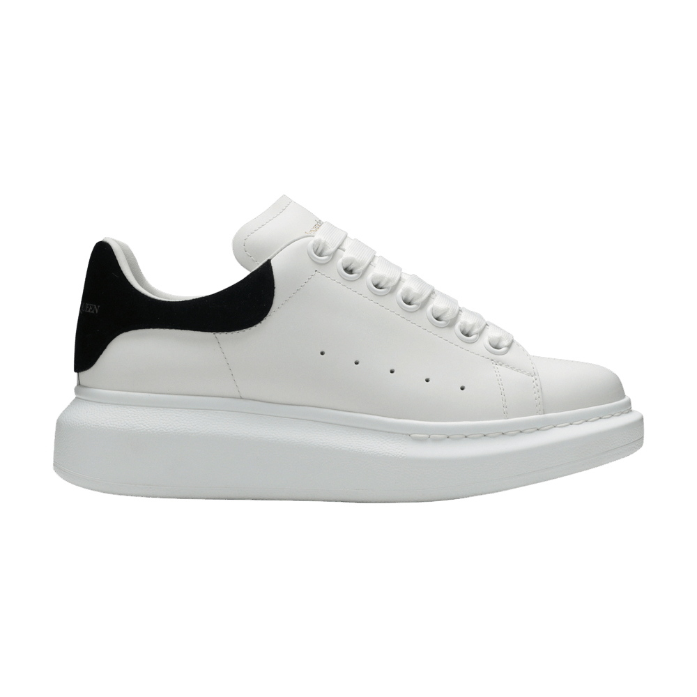 image of Alexander Mcqueen Wmns Oversized Sneaker White Black 2019, Women's (Size 4)