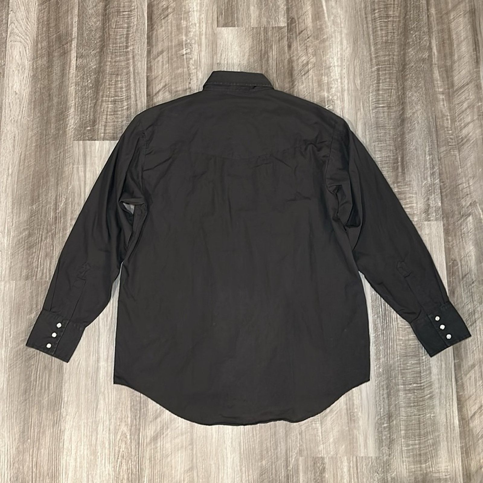 Other Plains Western Wear Long Sleeve Pearl Snap Button - Large Size US L / EU 52-54 / 3 - 3 Thumbnail
