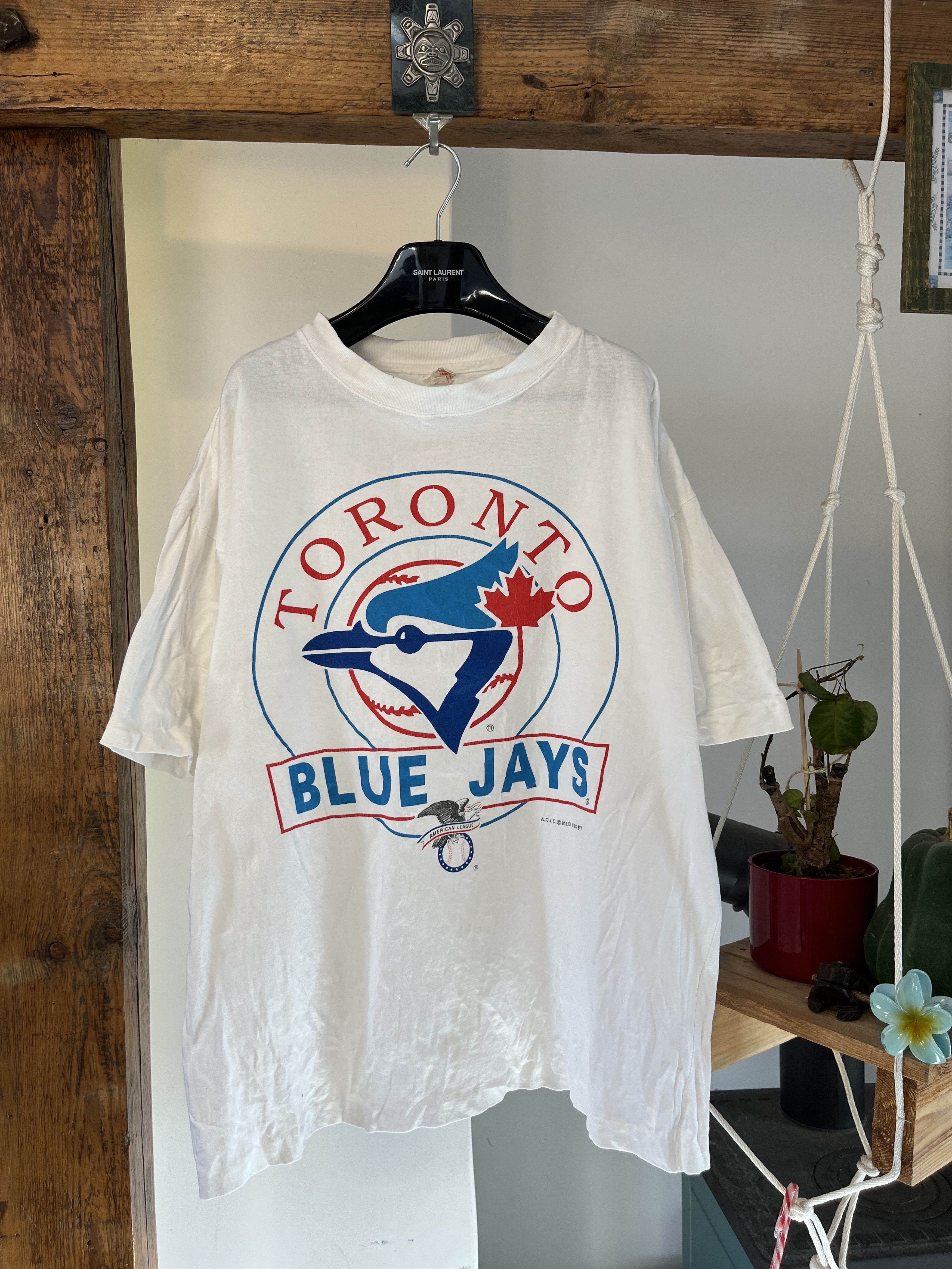 MLB × Vintage 1992 Toronto Blue Jays MLB Canada USA Size US XL / EU 56 / 4 - 1 Thumbnail