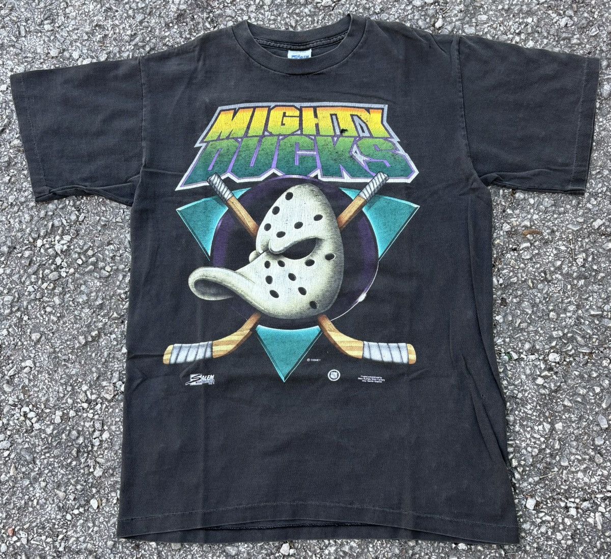 Other Vintage 1992 Mighty Ducks NHL Graphic Size US M / EU 48-50 / 2 - 1 Thumbnail