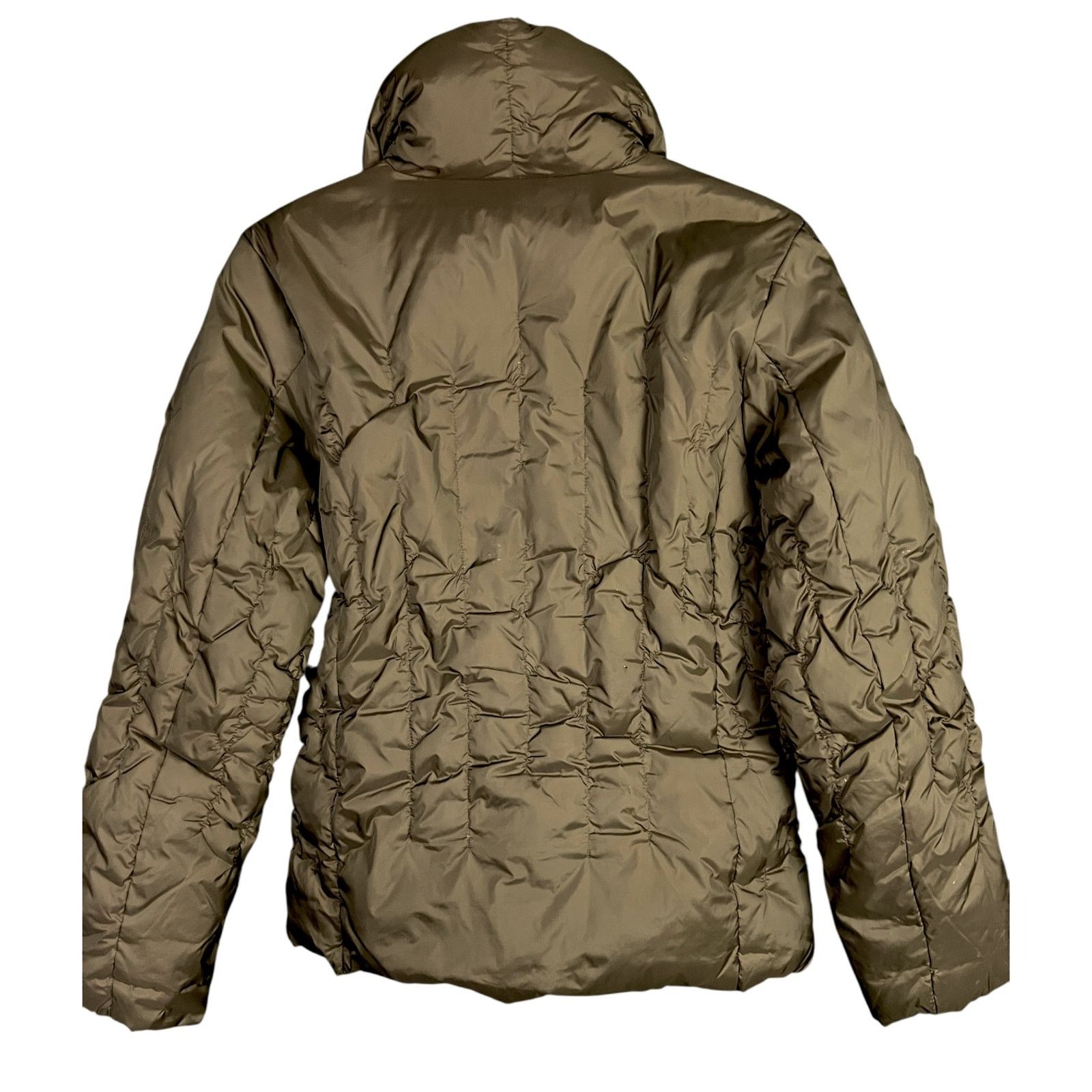Nine West Nine West Women's Medium Brown Stand Collar Down Puffer Coat Size M / US 6-8 / IT 42-44 - 8 Thumbnail