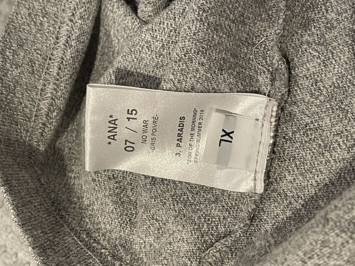 3.PARADIS 3.Paradis NO WAR T-SHIRT Size US XL / EU 56 / 4 - 4 Thumbnail
