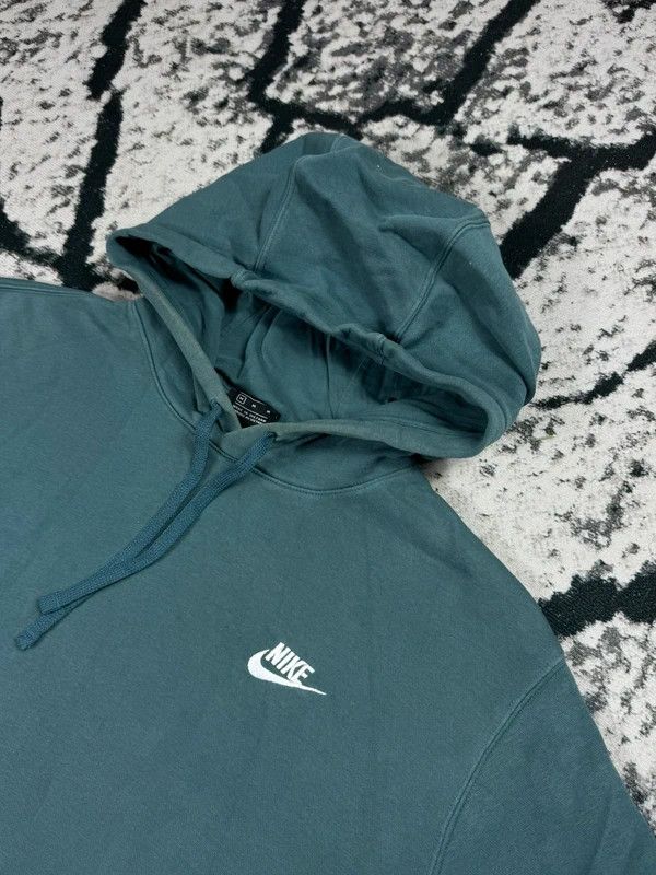 Nike Nike Navy Blue Hoodie with Swoosh Logo Size US M / EU 48-50 / 2 - 3 Thumbnail