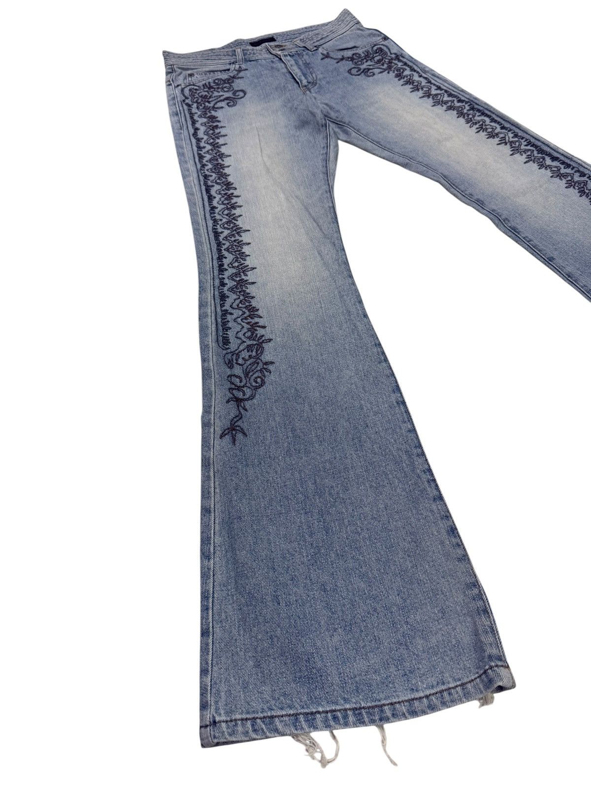 Flared Jeans Japan Morgan Homme Faded Nice Design Denim
