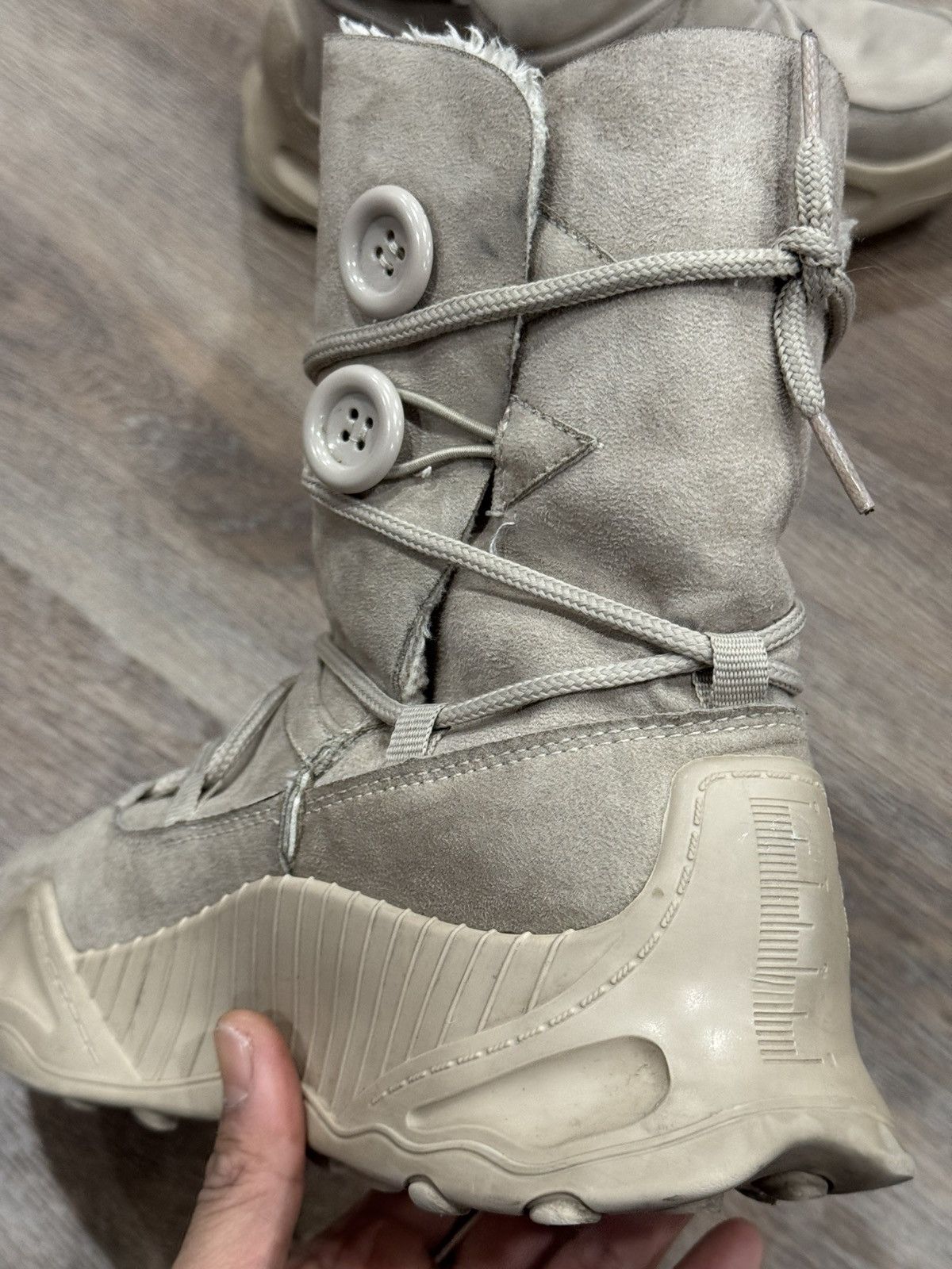 Off-White Off-White™ DDSY-1000 Suede Boots – 2013 Virgil Abloh Archive Size US 9 / IT 39 - 13 Thumbnail