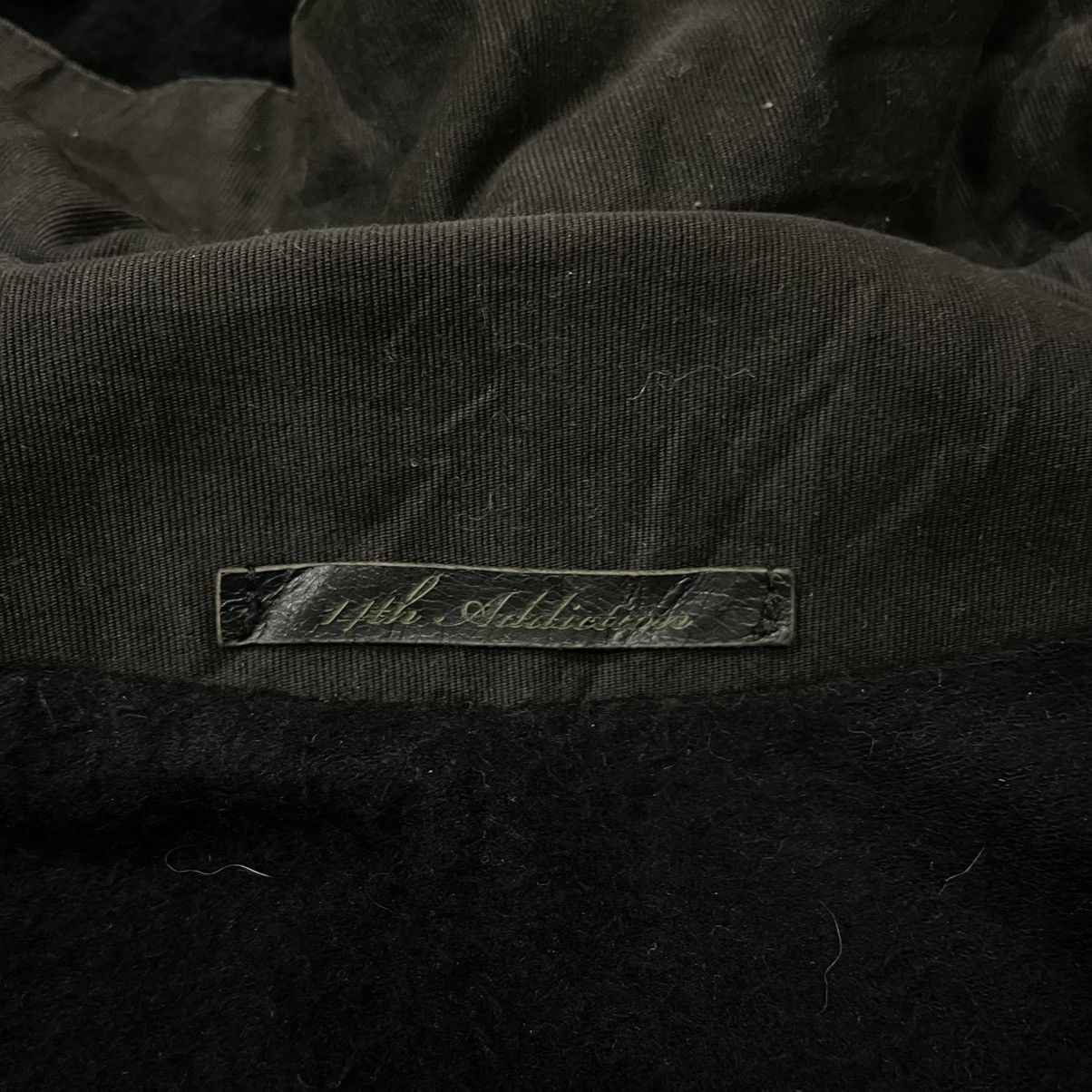 14th Addiction 14th Addiction Seditionaries Sheepskin Leather Parka Jacket Size US S / EU 44-46 / 1 - 19 Thumbnail