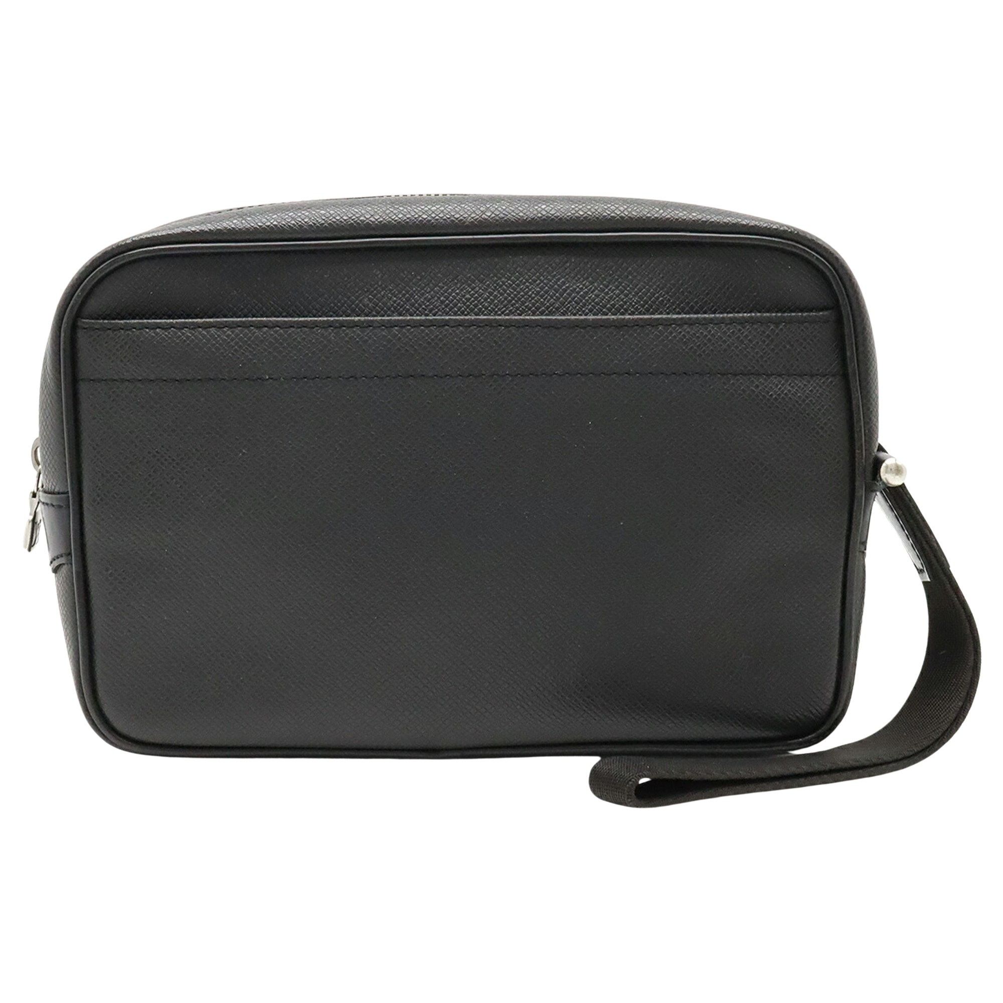 image of Louis Vuitton Kaluga Clutch in Black, Men's
