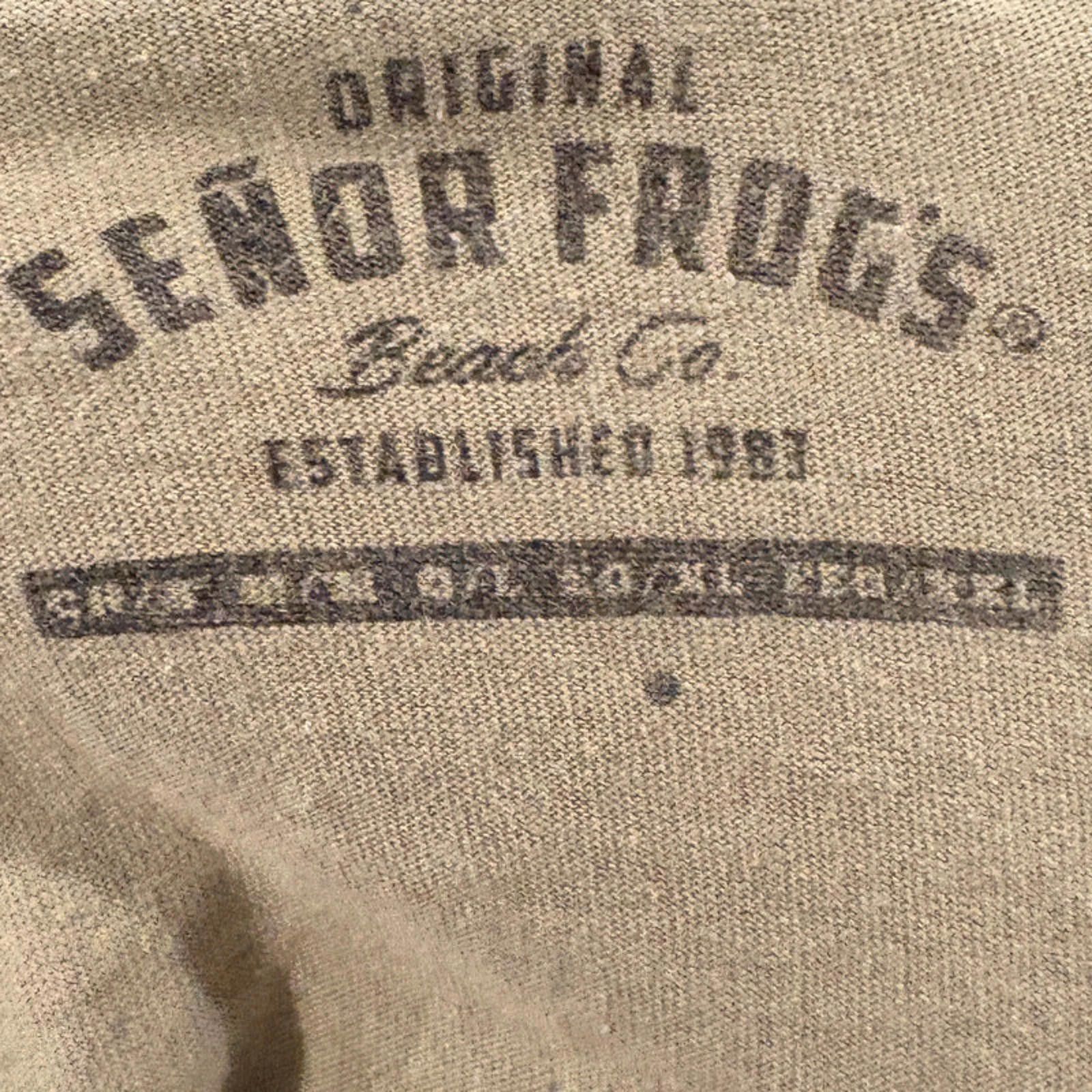 Designer Sick senor frogs graphic tee Size US XL / EU 56 / 4 - 3 Thumbnail