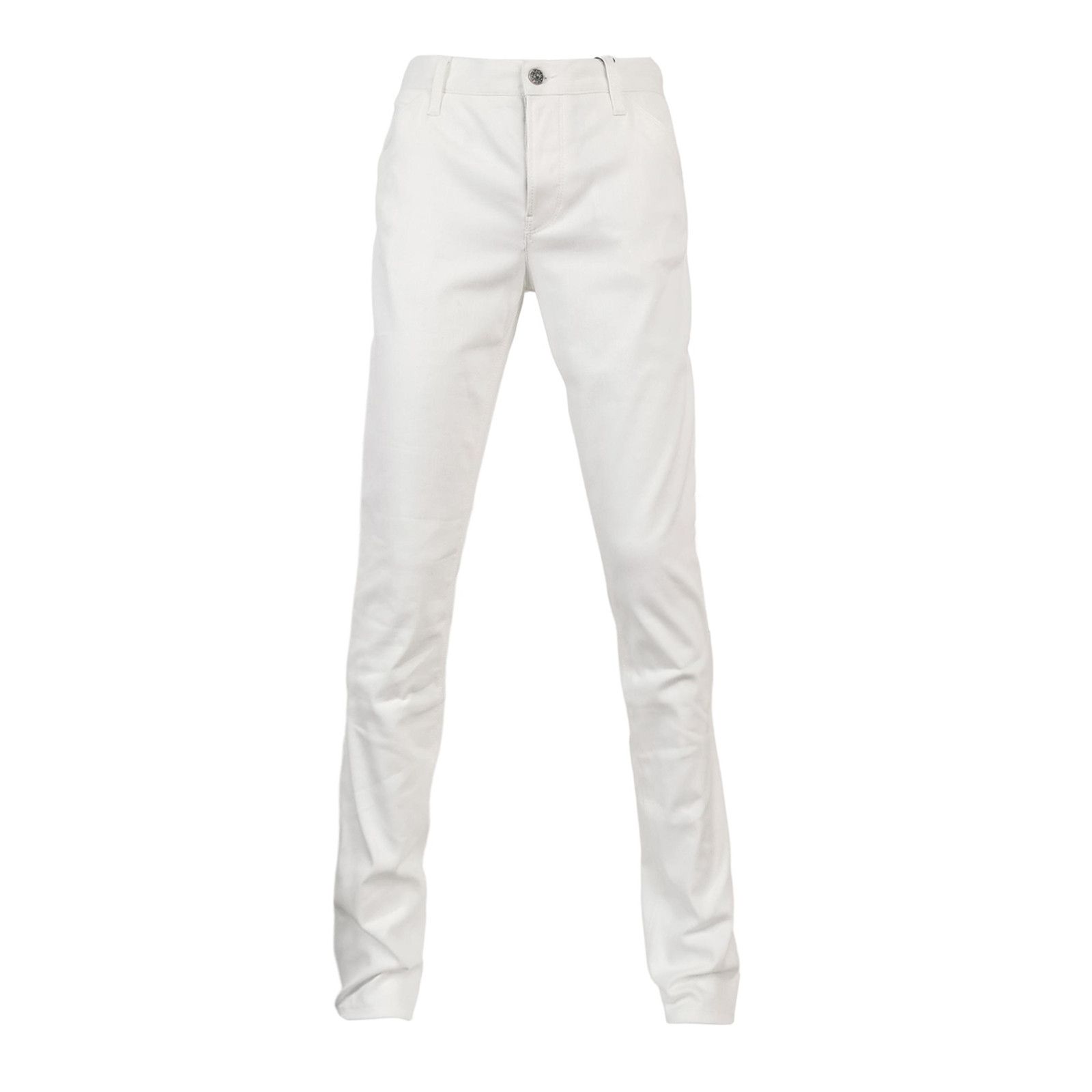 Gucci Gucci White Cotton Casual Pants 30 Size US 30 / EU 46 - 1 Thumbnail