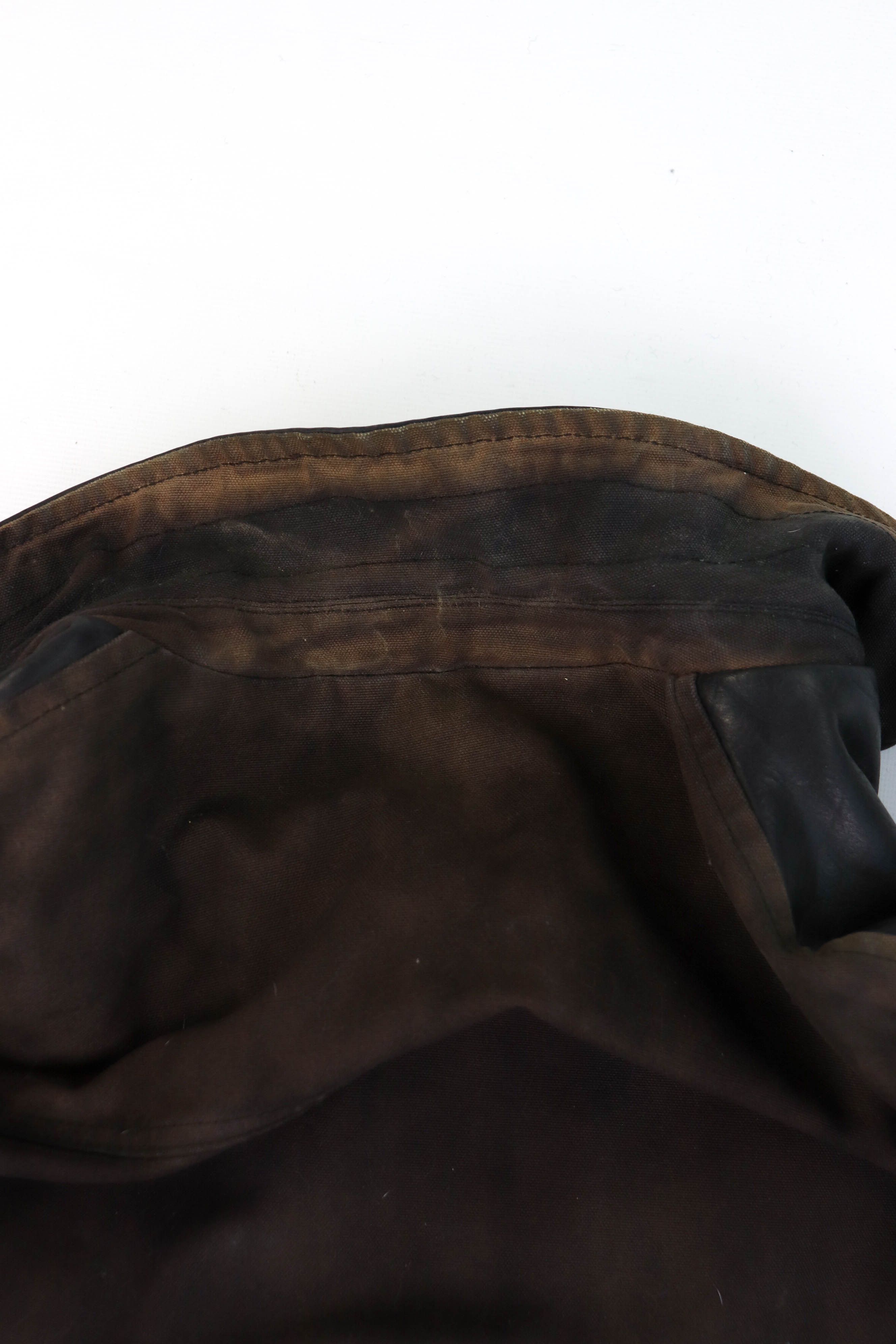 Boneville Boneville Vintage Thrashed Distress Sunfaded Leather Jacket Size US L / EU 52-54 / 3 - 13 Thumbnail