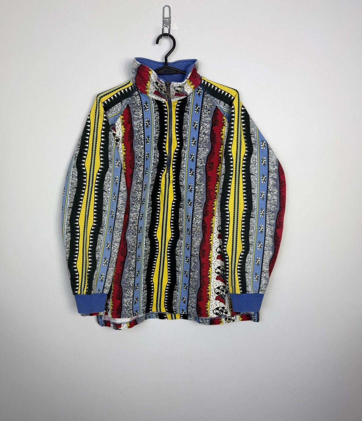 Other Unique Etirel Vintage 80's 90's Pattern Sweatshirt Size US M / EU 48-50 / 2 - 1 Thumbnail