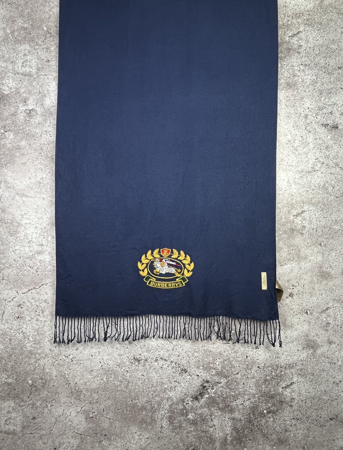 Burberry Huge Burberry Wool/Cashmere Scarf Size ONE SIZE - 2 Thumbnail