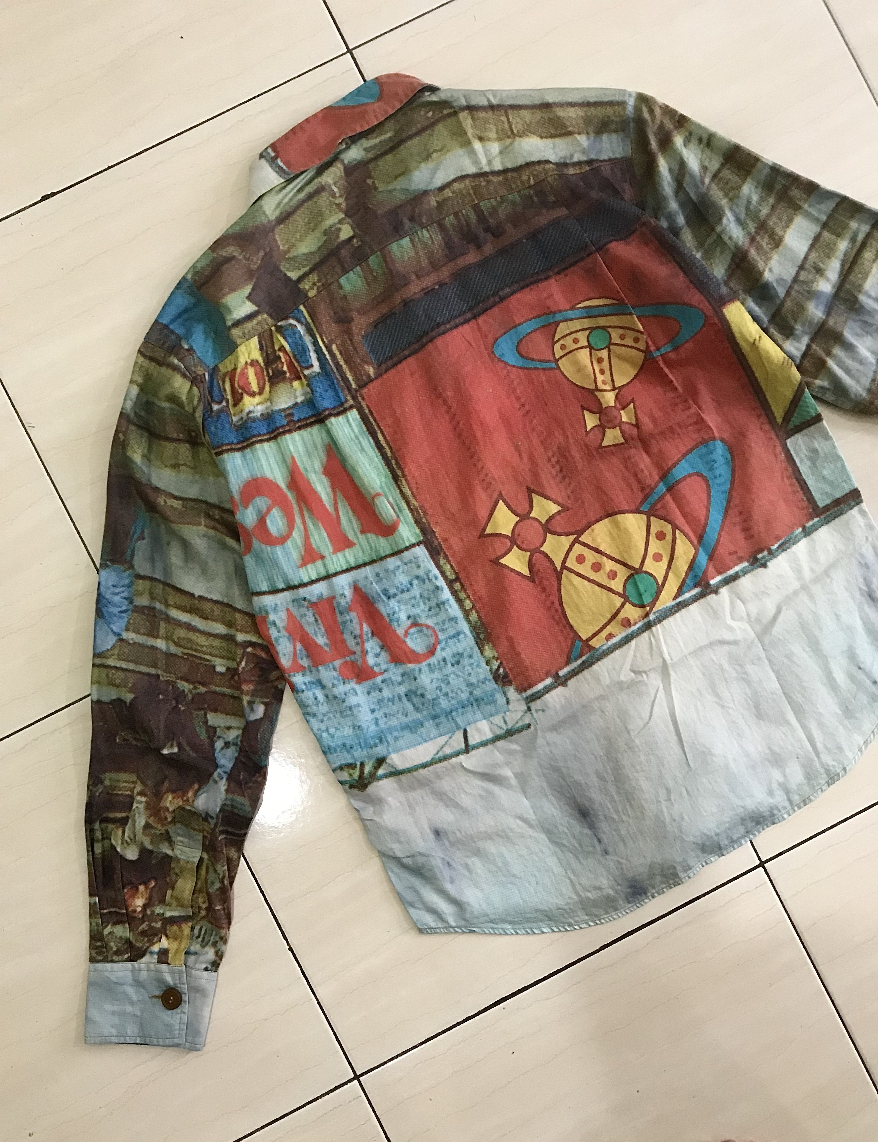 Designer × Seditionaries × Vivienne Westwood 🔥 Vivienne Westwood Piccadilly Cicus pocket shirts Size US M / EU 48-50 / 2 - 10 Thumbnail