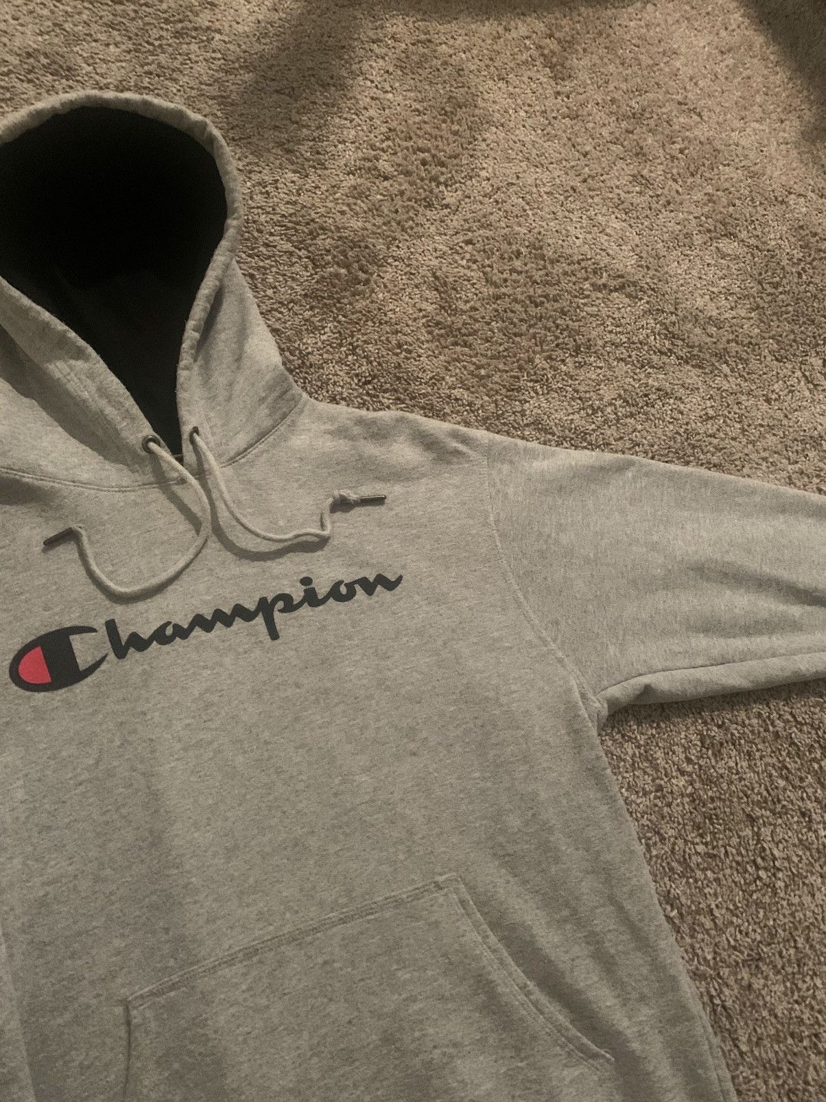 Champion Champion Grey Big Logo Hoodie Size US M / EU 48-50 / 2 - 3 Thumbnail