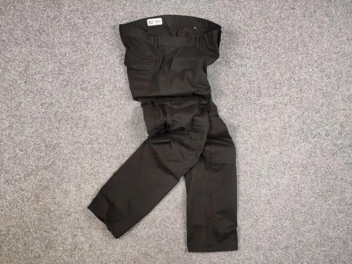 Japanese Brand Vintage Japanese Dark Oliver Cotton Cargo Pants Y2K Style Size US 34 / EU 50 - 13 Thumbnail