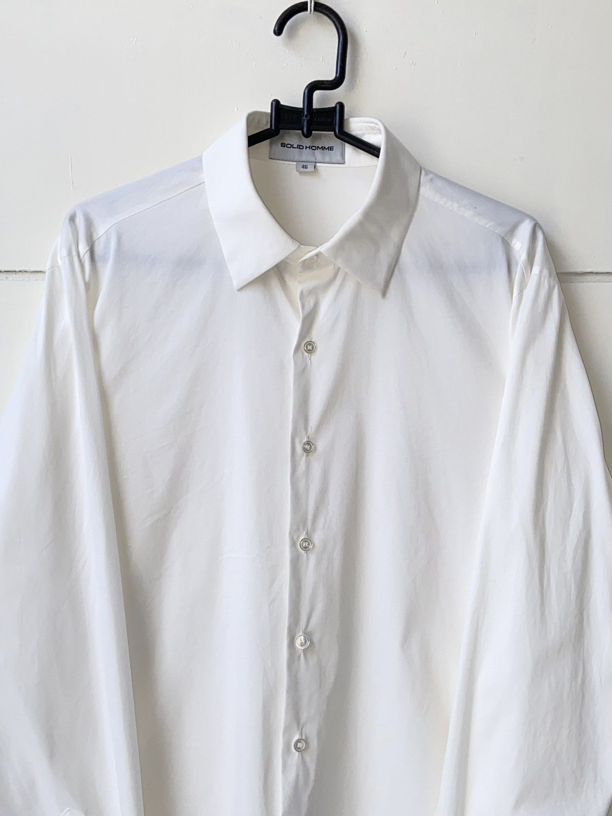 Solid Homme × Wooyoungmi SOLID HOMME White Shirt Size US XS / EU 42 / 0 - 11 Thumbnail