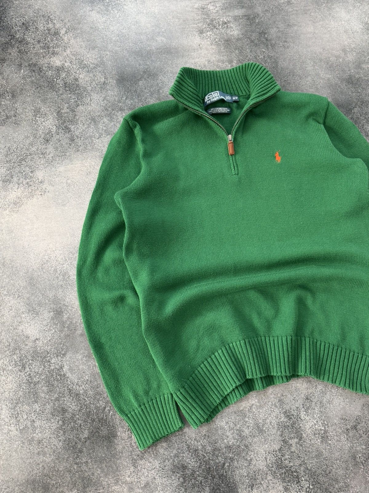 Polo Ralph Lauren Vintage Polo Ralph Lauren Zip 1/4 Knit Sweater Old Money Y2K Size US S / EU 44-46 / 1 - 2 Thumbnail