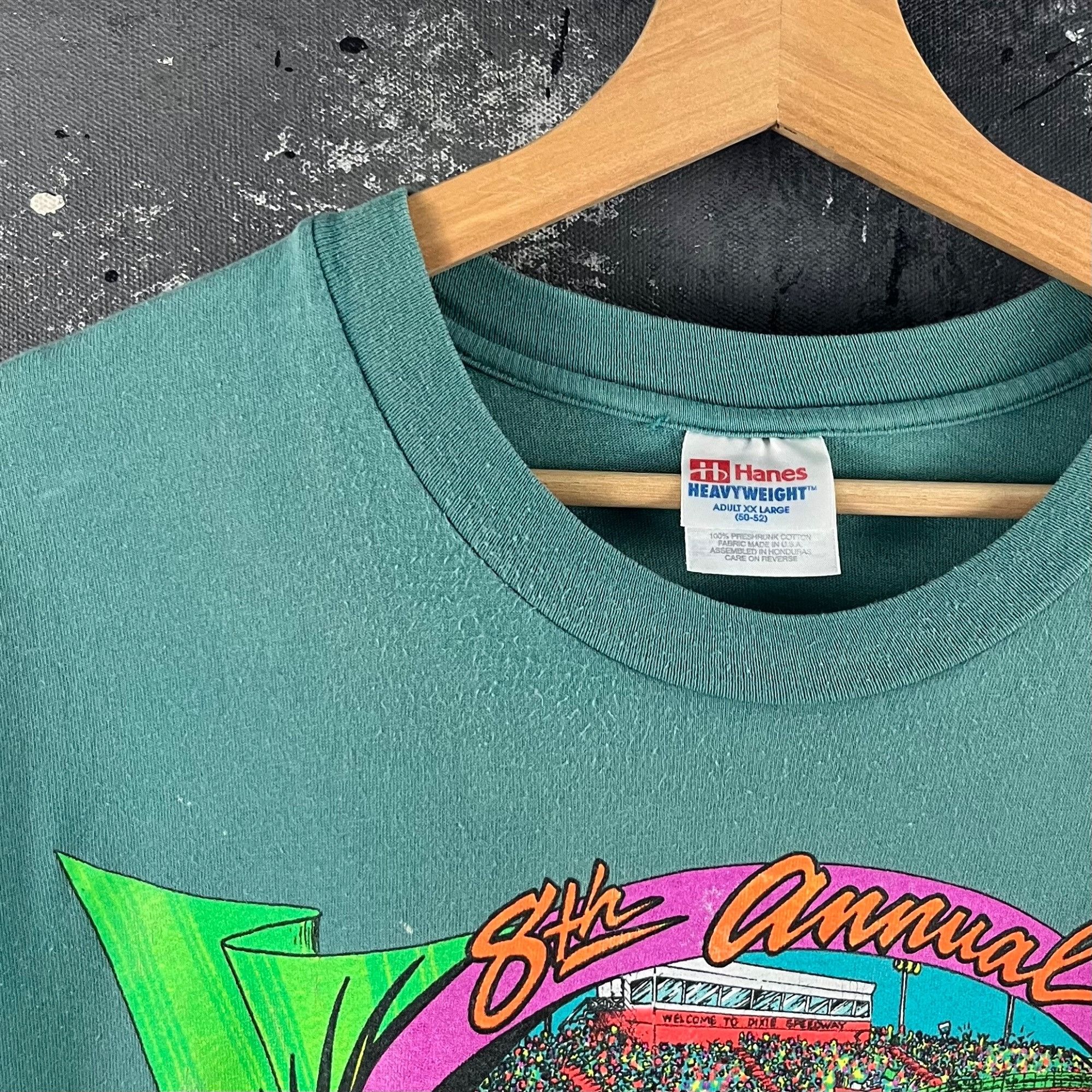 Vintage Vintage 1996 Woodstock Racing shirt Size US XXL / EU 58 / 5 - 5 Thumbnail