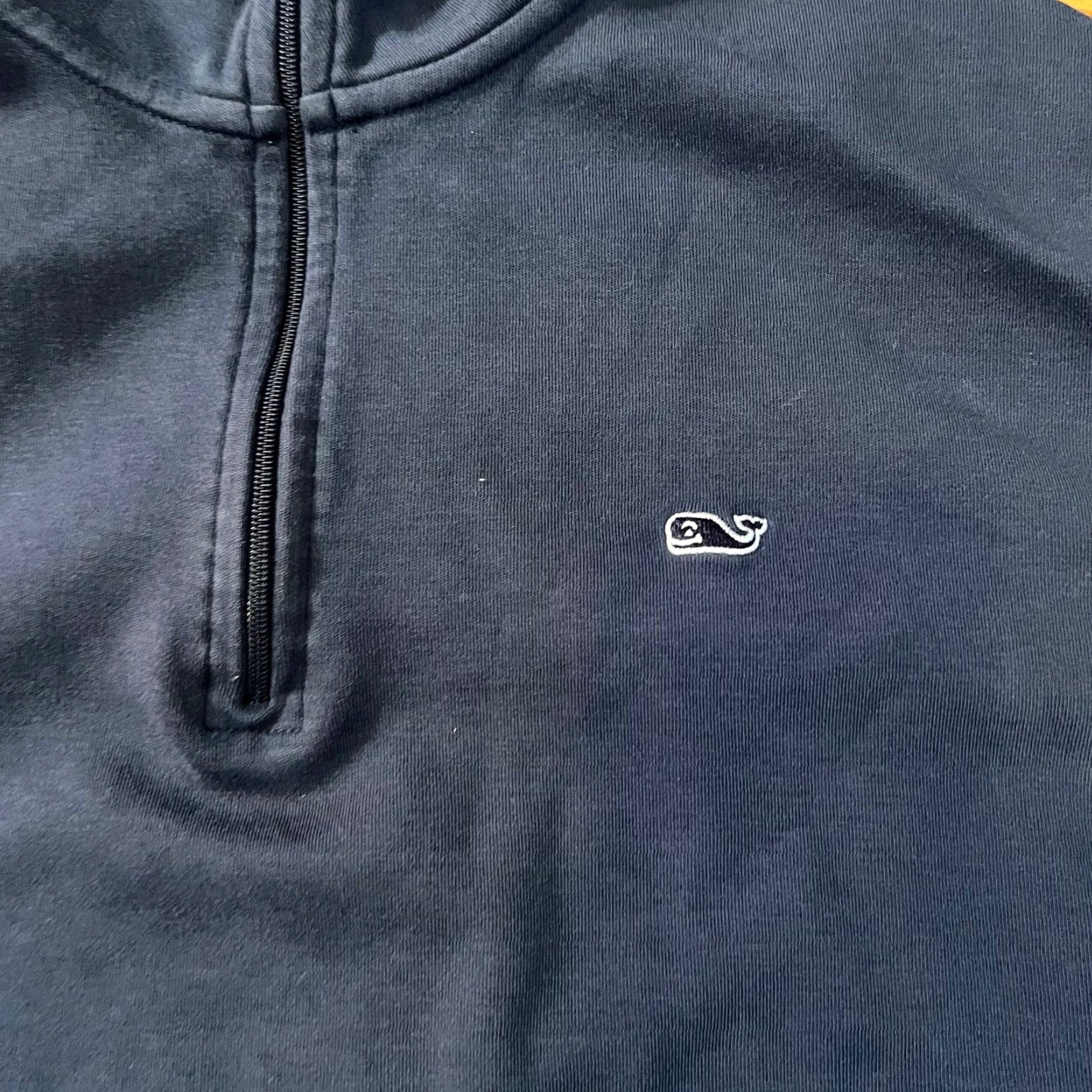 Vineyard Vines Vineyard Vines Shirt Mens Large Quarter Zip Blue Sweatshirt Long Sleeve Whale Mens L Pullover Sweatshirt Size US L / EU 52-54 / 3 - 2 Thumbnail
