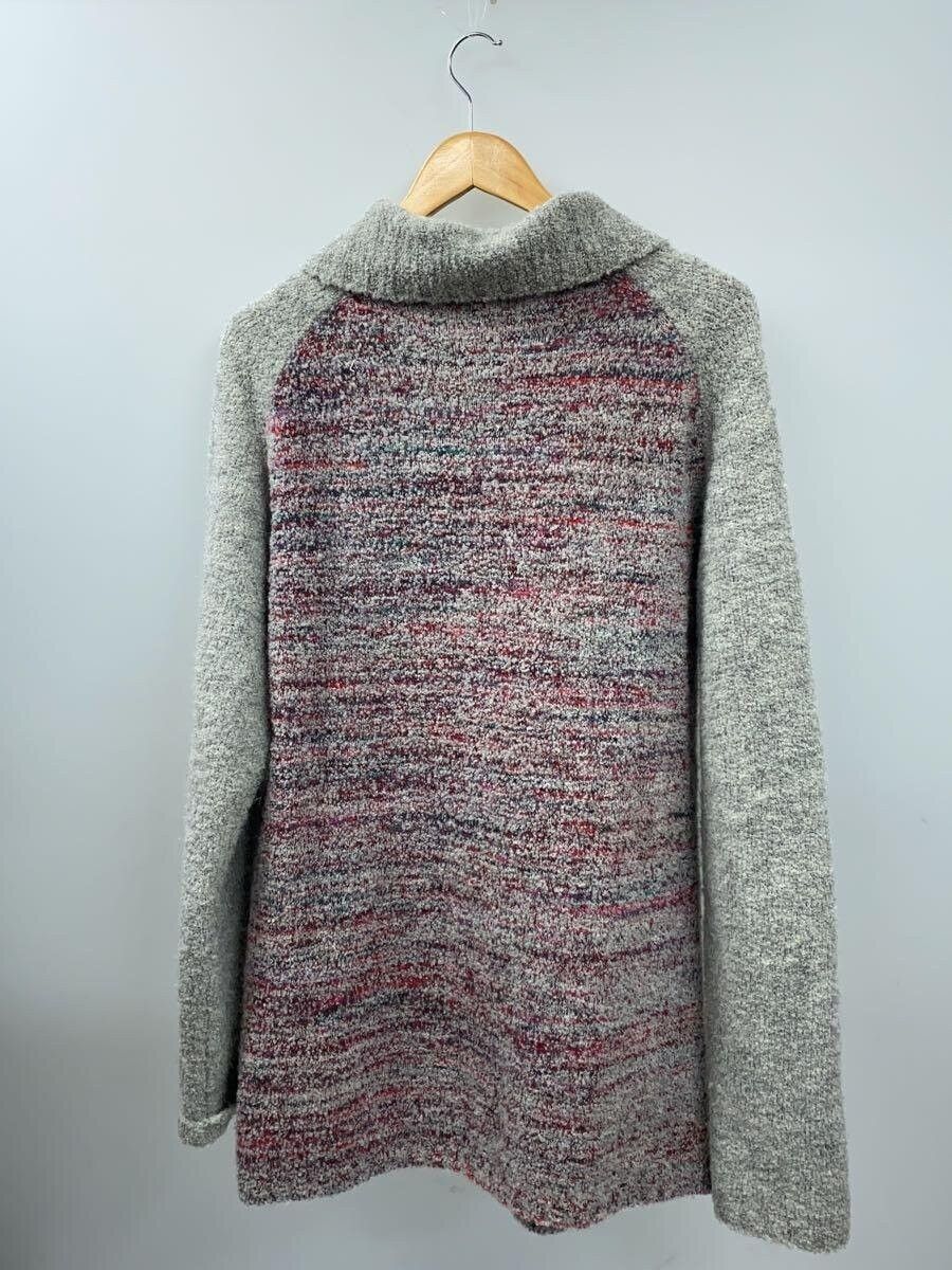 Yohji Yamamoto Raglan Zip Knit Sweater Jacket Size US L / EU 52-54 / 3 - 2 Thumbnail
