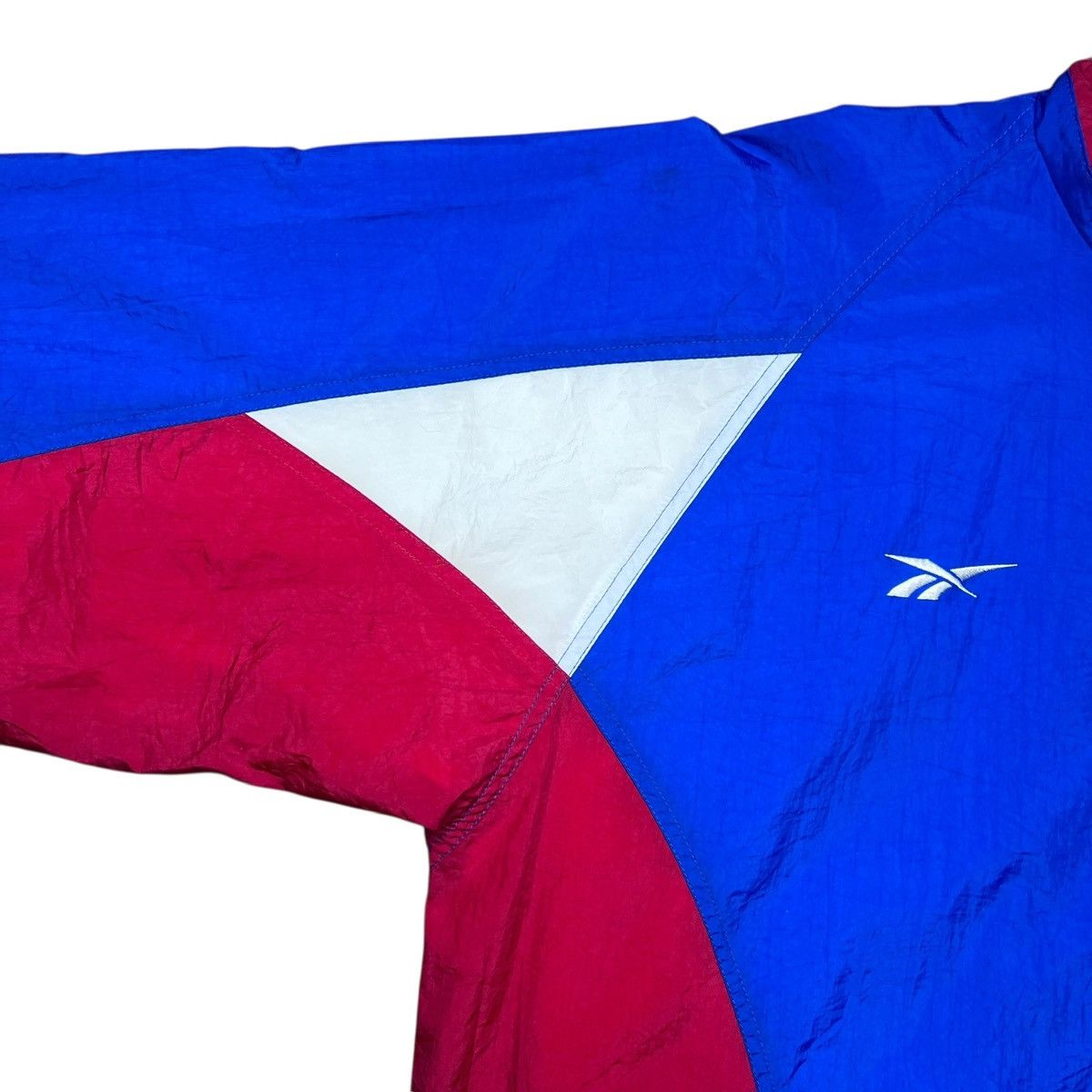 Reebok Vtg 1990s NFL New England Patriots Reebok Windbreaker Jacket Size US M / EU 48-50 / 2 - 10 Thumbnail